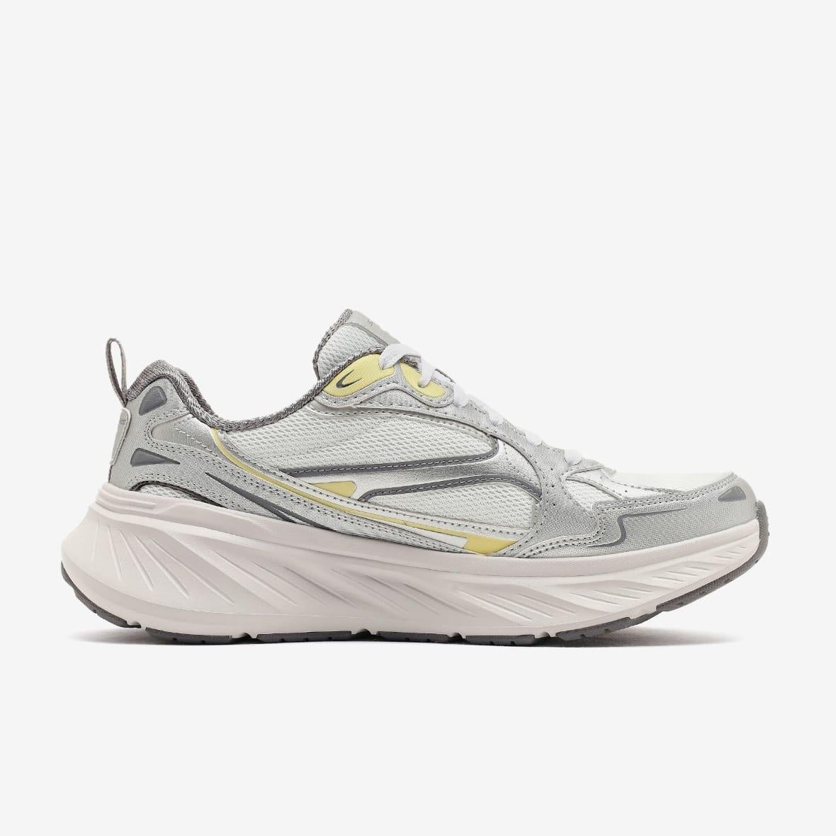 Skechers Edgeride - Golden Haze 150494 SIL Kadın Sneaker - Beyaz / Gümüş
