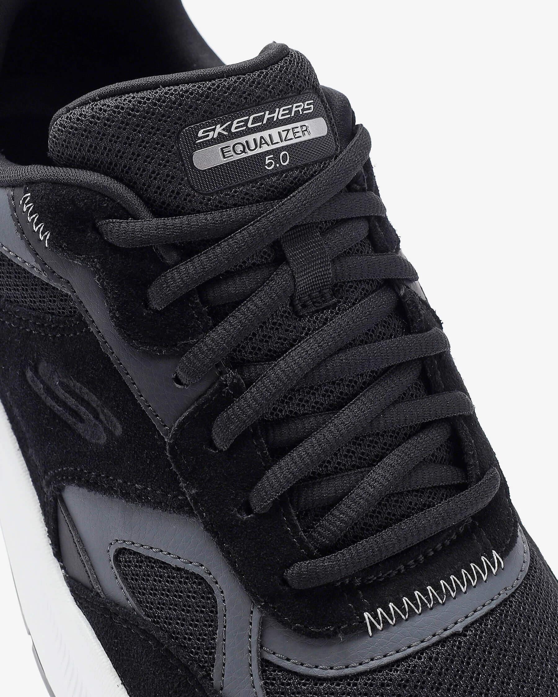 Skechers Equalizer 5.0 - Rondor 232613 BKW Erkek Sneaker - Siyah