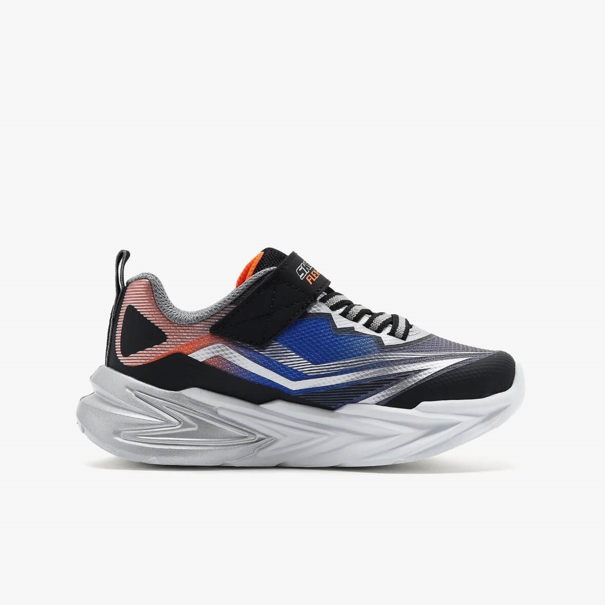 Skechers Flex Glow Ultra 400139L BKSL Çocuk Spor Ayakkabı - Siyah