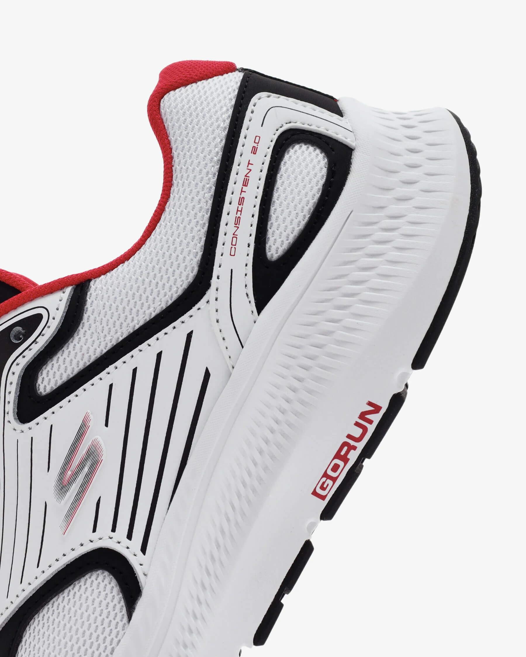 Skechers Go Run Consistent 2.0 220866 WBK Erkek Sneaker - Beyaz