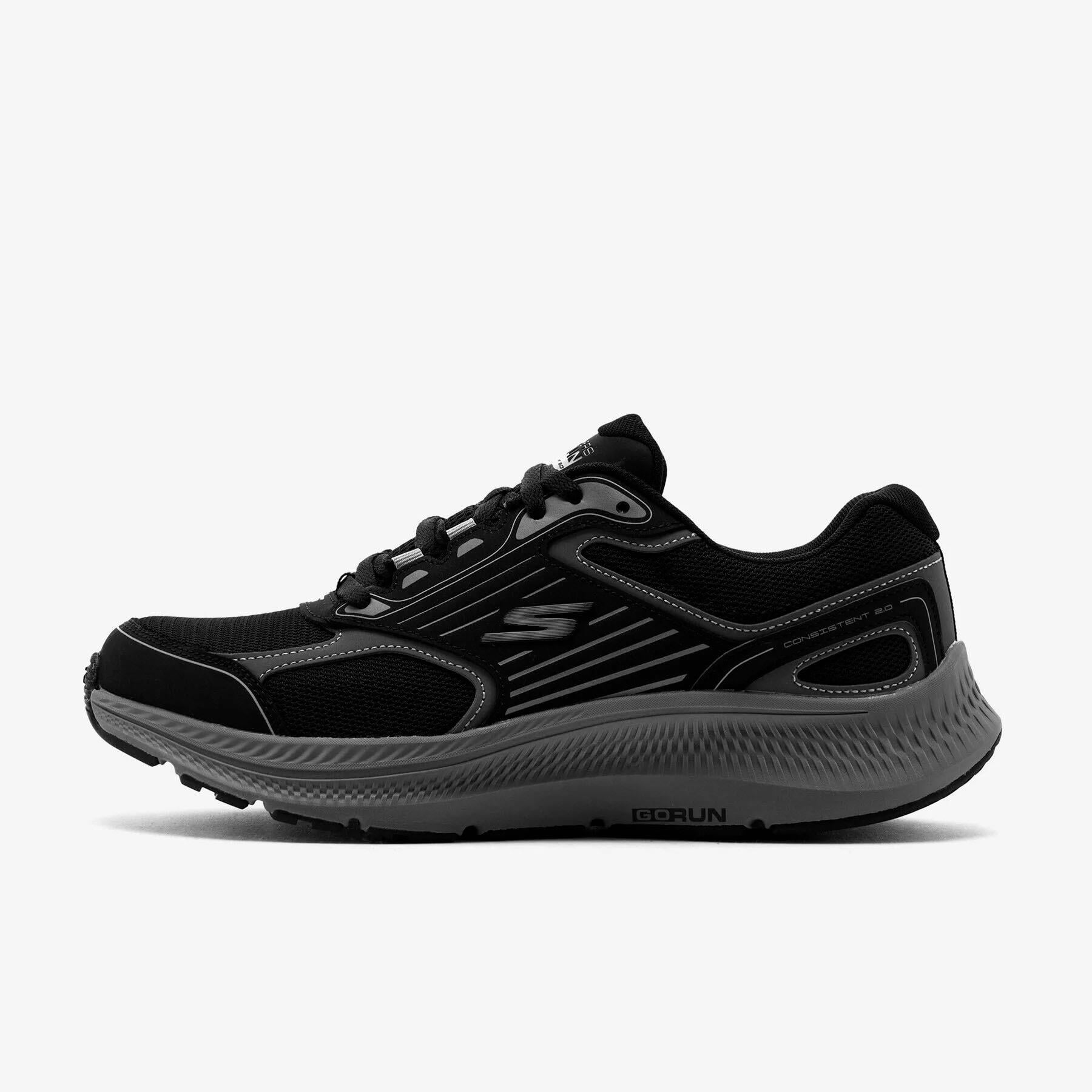 Skechers Go Run Consistent 2.0 220866 BKCC Erkek Sneaker - Siyah