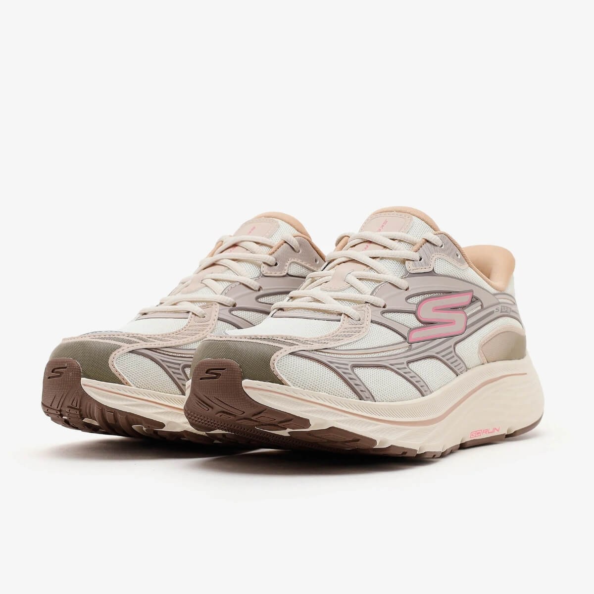 Skechers Go Run Consistent 3 - City Cruise 129051 NAT Kadın Sneaker - Bej