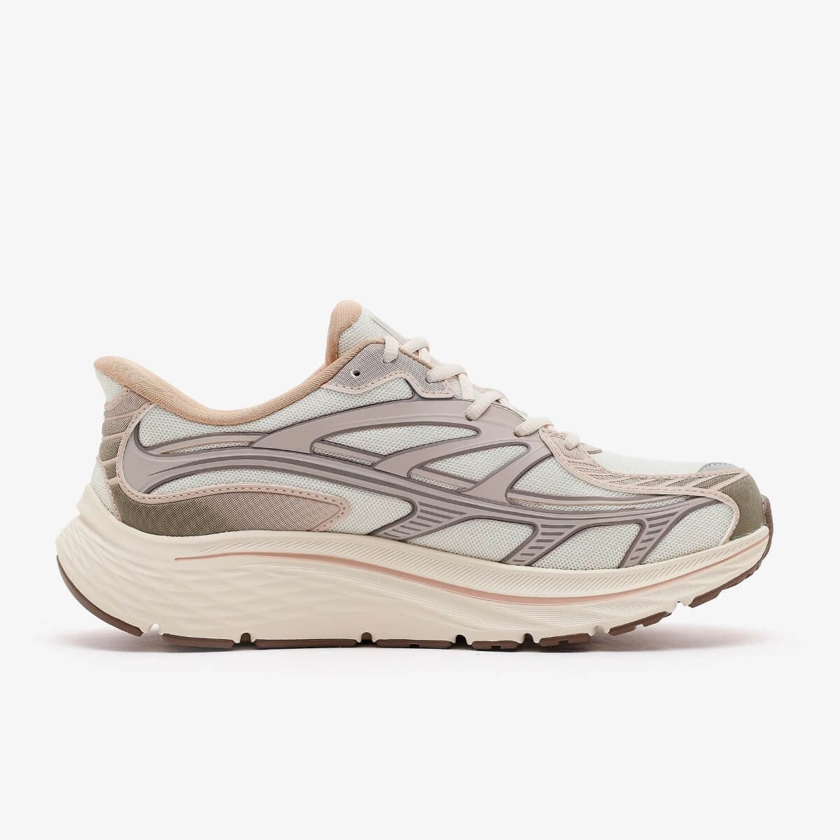 Skechers Go Run Consistent 3 - City Cruise 129051 NAT Kadın Sneaker - Bej