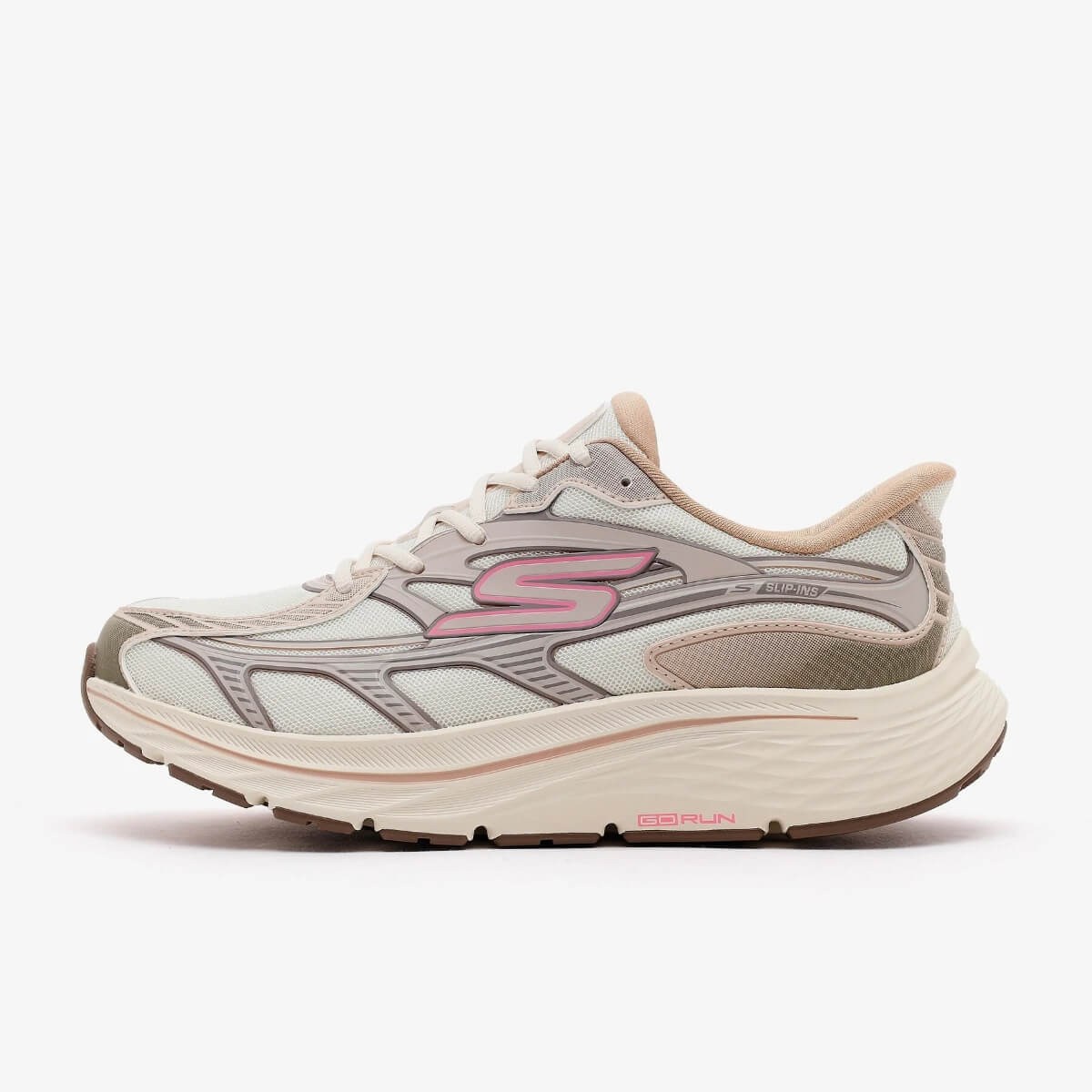 Skechers Go Run Consistent 3 - City Cruise 129051 NAT Kadın Sneaker - Bej