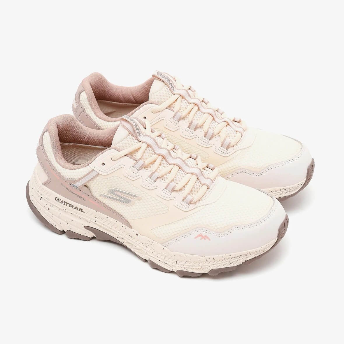 Skechers Go Run Trail Altitude 2.0 - Ravine 180451 NTTP Kadın Ayakkabı - Ekru