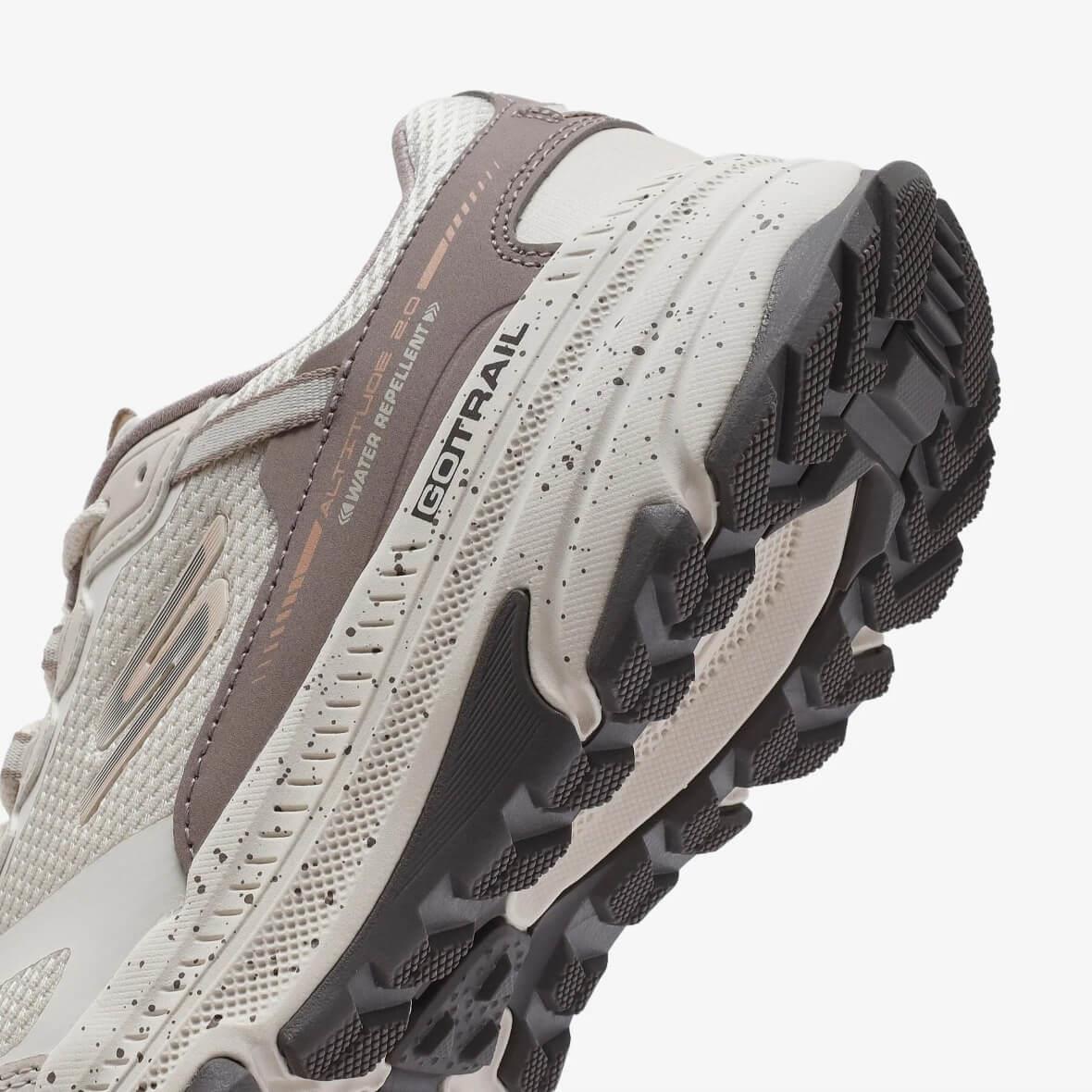 Skechers Go Run Trail Altitude 2.0 - Ravine 129525 NTTP Kadın Ayakkabı - Ekru