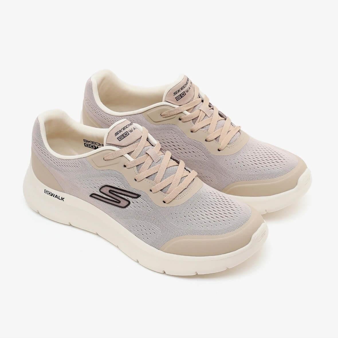 Skechers Go Walk Flex -  216919TK TPE Erkek Sneaker - Bej