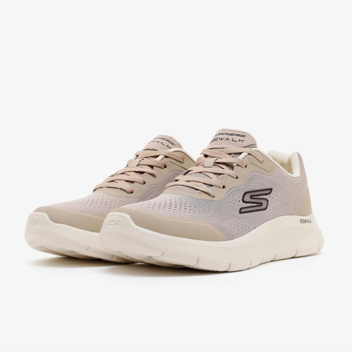 Skechers Go Walk Flex -  216919TK TPE Erkek Sneaker - Bej