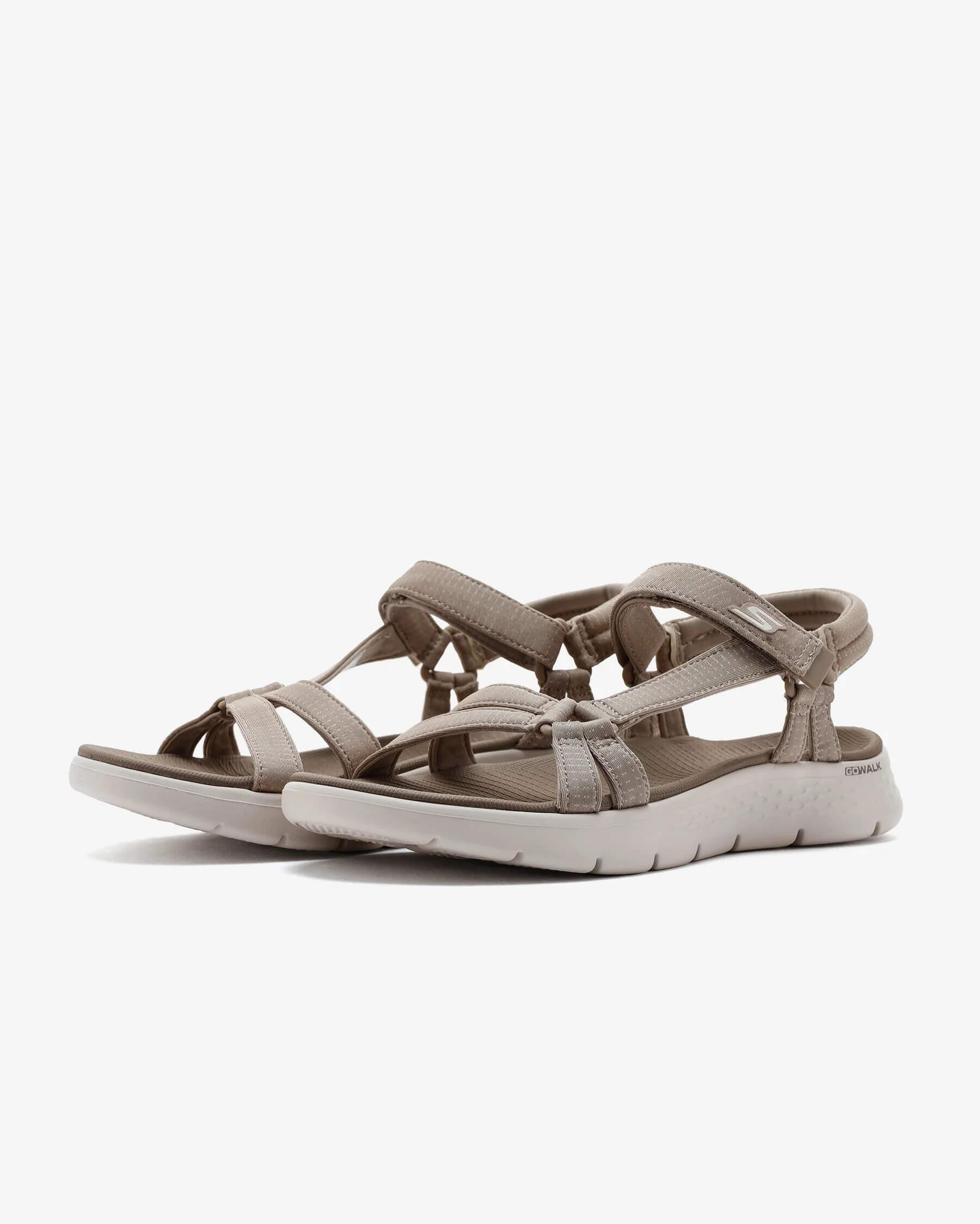 Skechers Go Walk Flex Sandal - Sublime 141451 TPE Kadın Sandalet - Bej