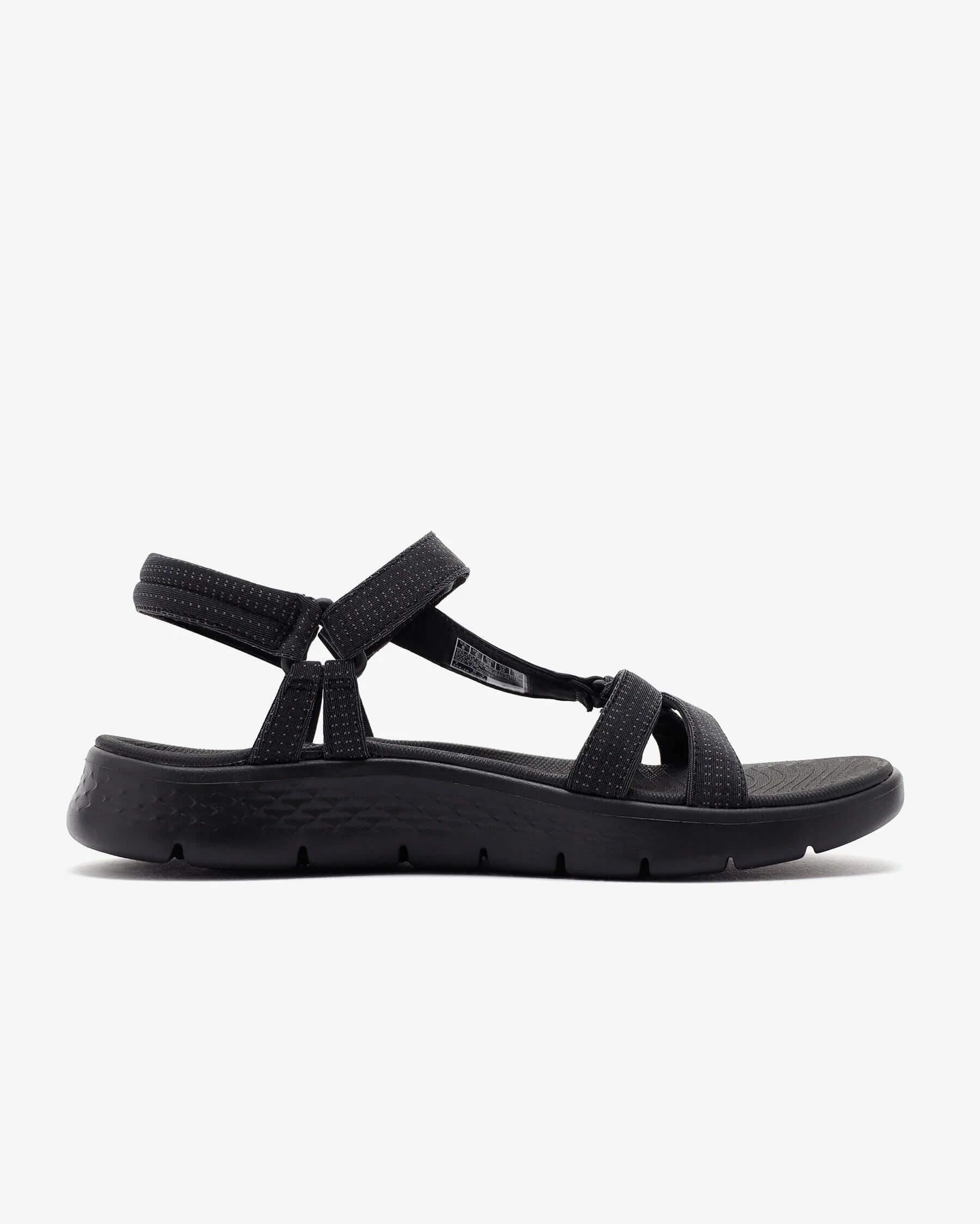 Skechers Go Walk Flex Sandal - Sublime 141451 BBK Kadın Sandalet - Siyah
