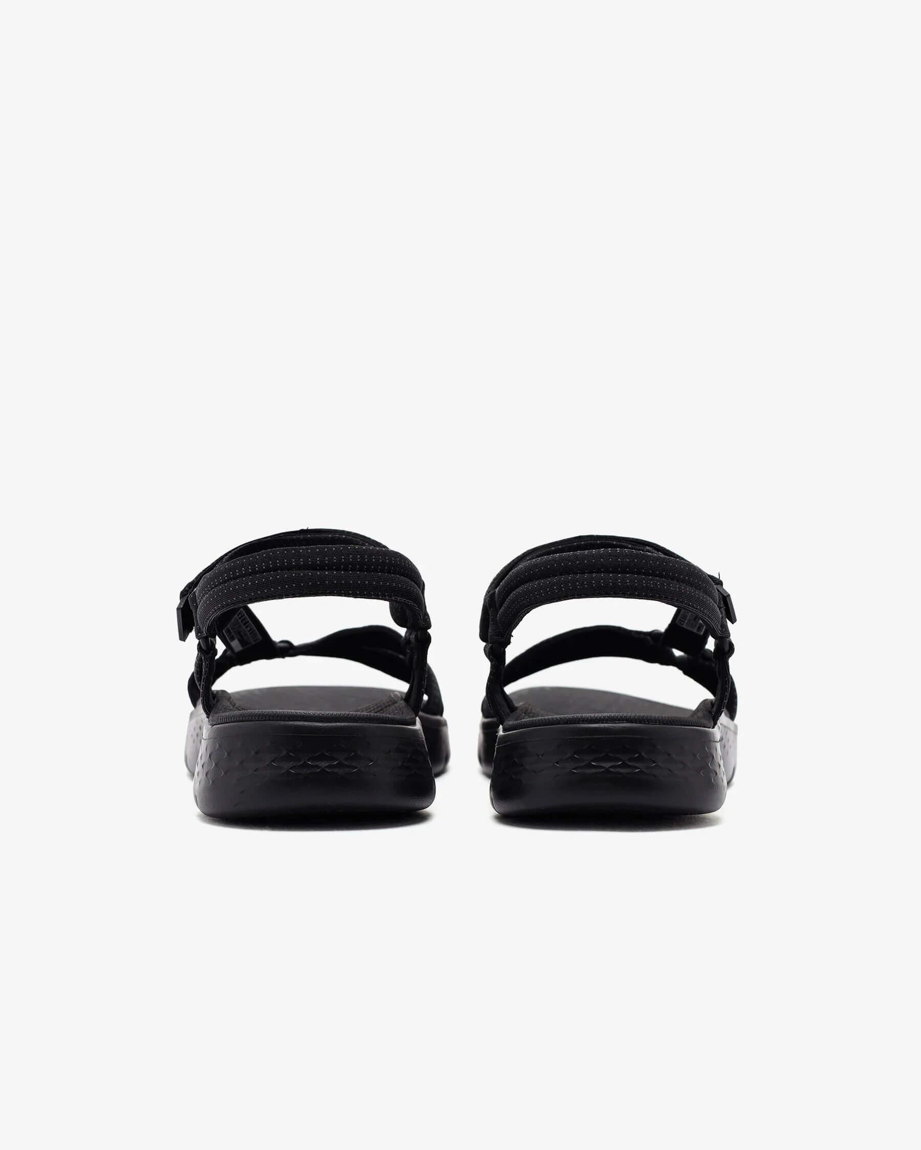 Skechers Go Walk Flex Sandal - Sublime 141451 BBK Kadın Sandalet - Siyah