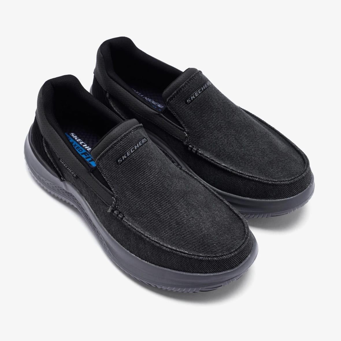 Skechers Hasting Fielden 205066 BLK Erkek Günlük Ayakkabı - Siyah