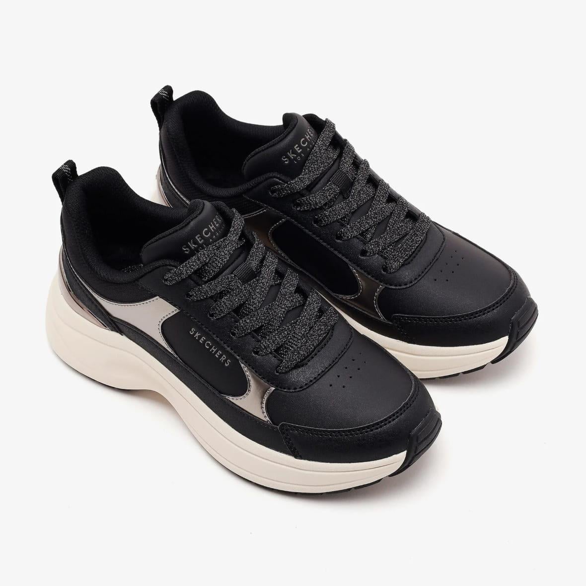 Skechers Hazel 2 177447 BLK Kadın Günlük Ayakkabı - Siyah