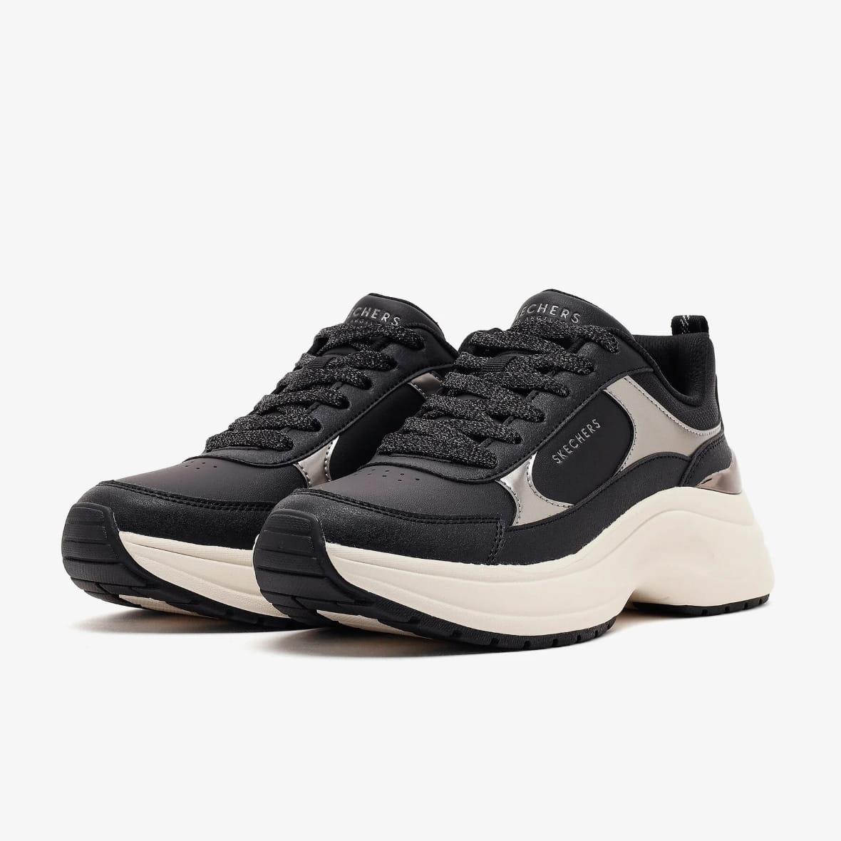 Skechers Hazel 2 177447 BLK Kadın Günlük Ayakkabı - Siyah