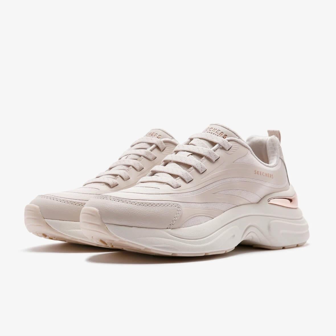 Skechers Hazel - Step N Flow 177575 NAT Kadın Sneaker - Bej
