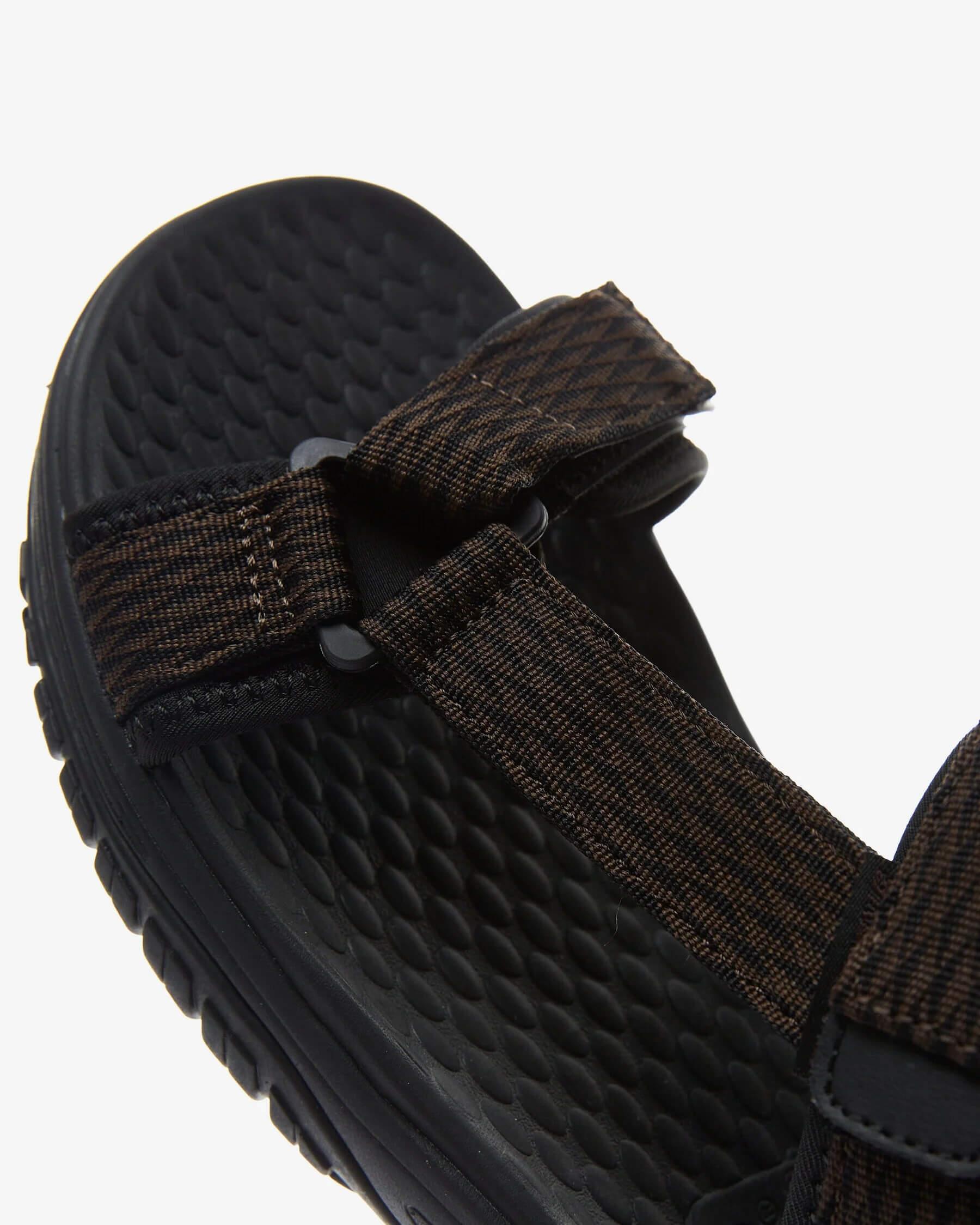 Skechers Lomell - Rip Tide 204351 BRN Erkek Sandalet - Kahverengi