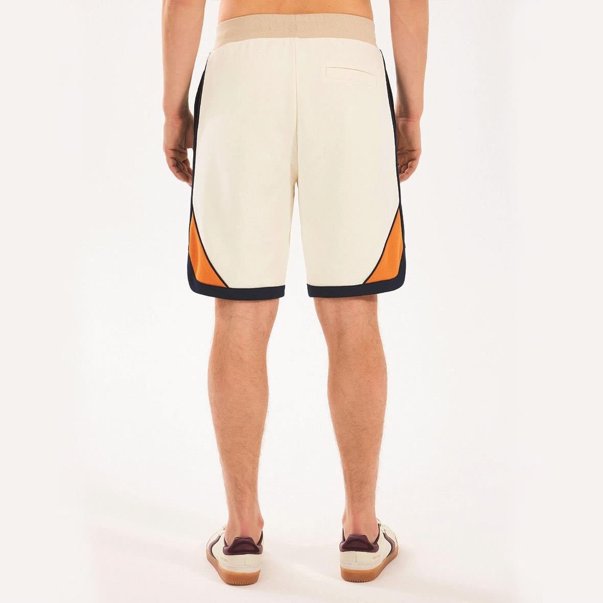 Skechers M Diagonal Lw Fleece Sweat Short S2510040-102 Erkek Şort - Kırık Beyaz