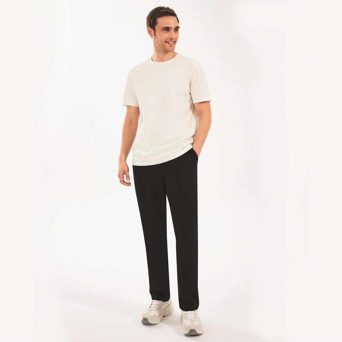 Skechers M Essential Regular Sweatpant S242115-001 Erkek Eşofman Altı - Siyah