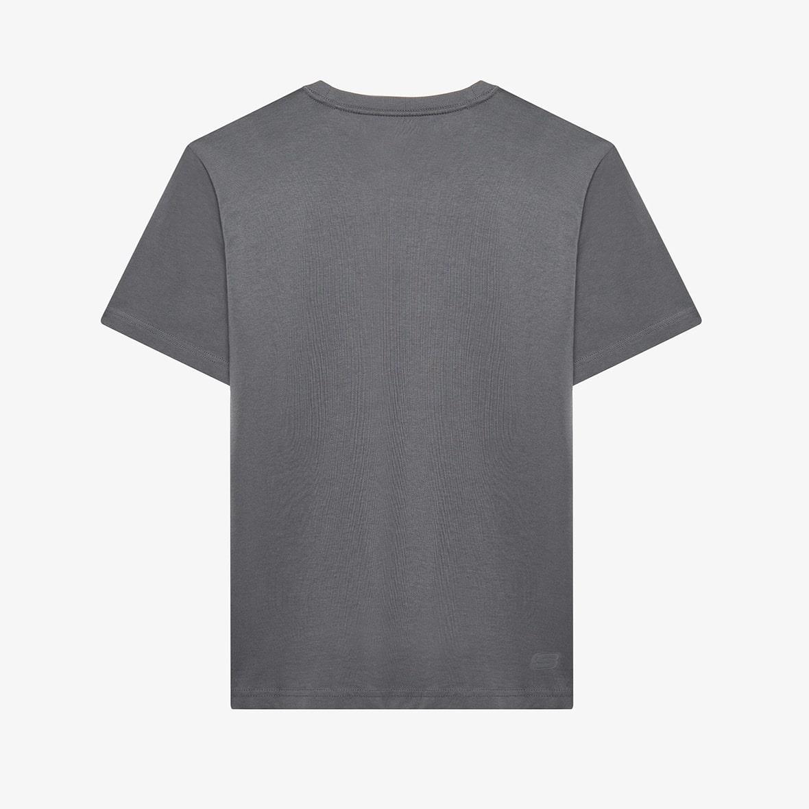 Skechers M Essential S2510017-003 Erkek T-Shirt - Antrasit