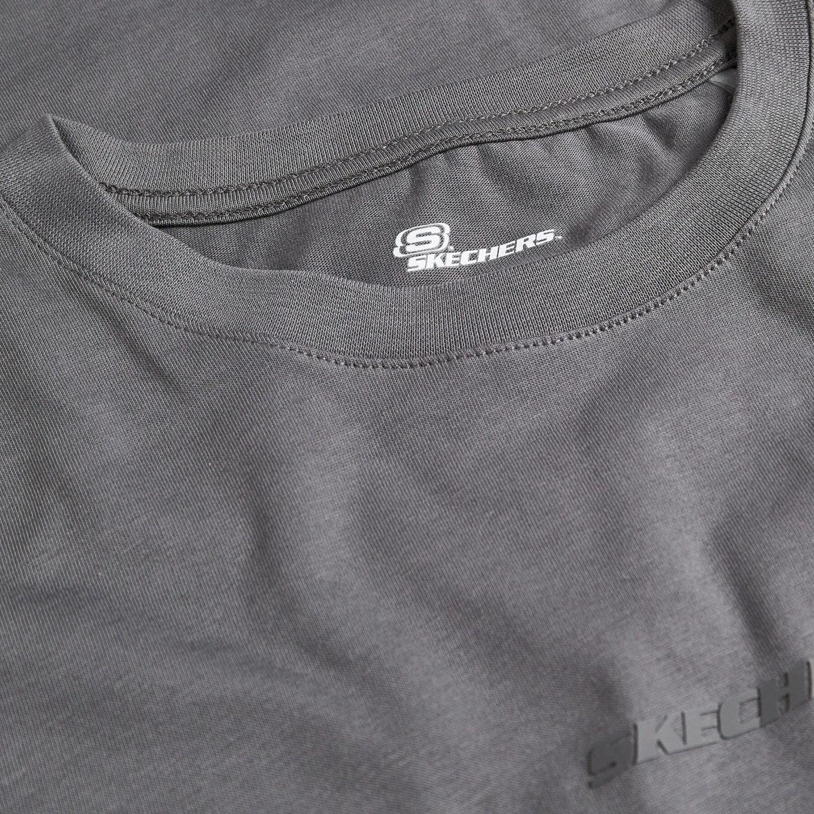 Skechers M Essential S2510017-003 Erkek T-Shirt - Antrasit