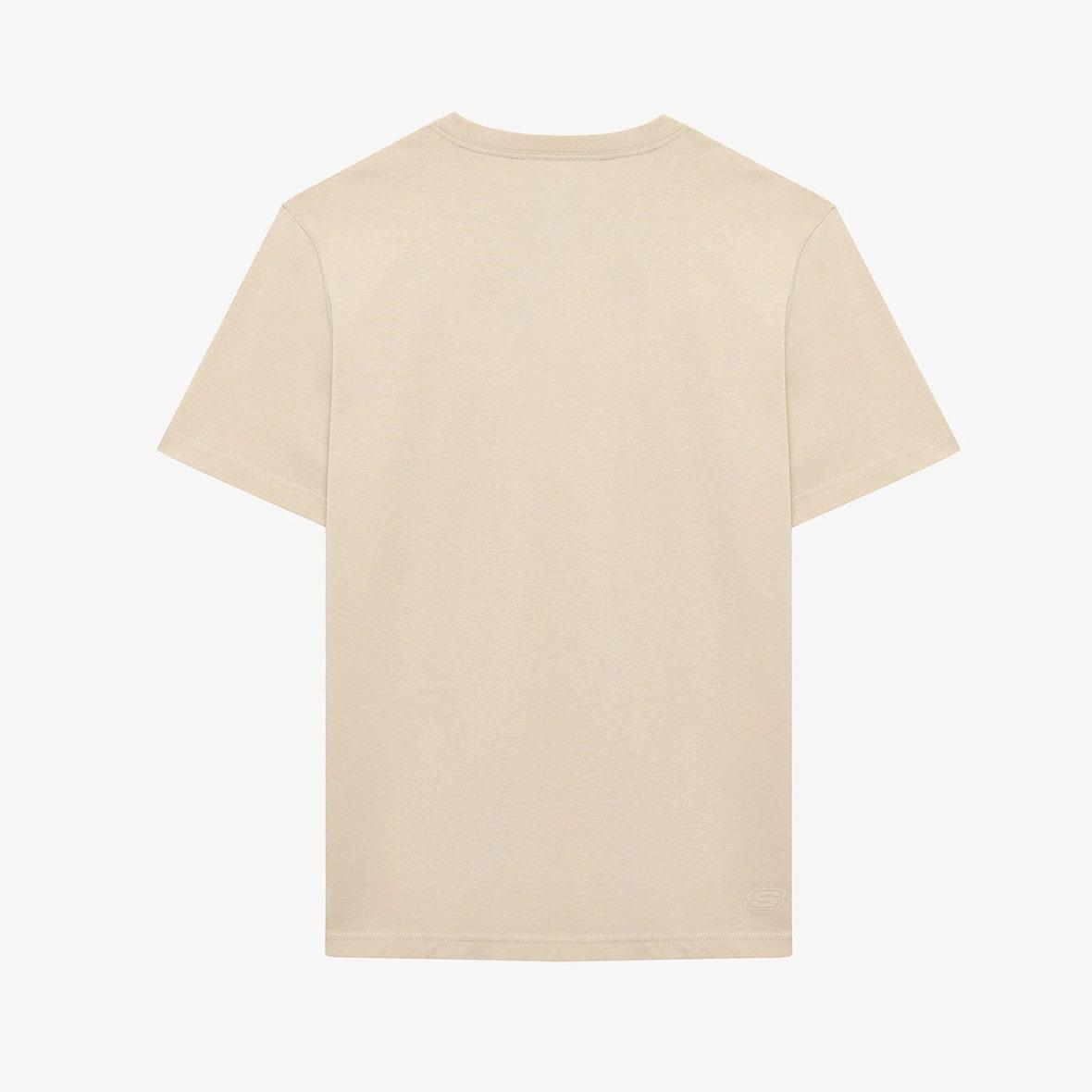 Skechers M Essential S2510017-013 Erkek T-Shirt - Bej
