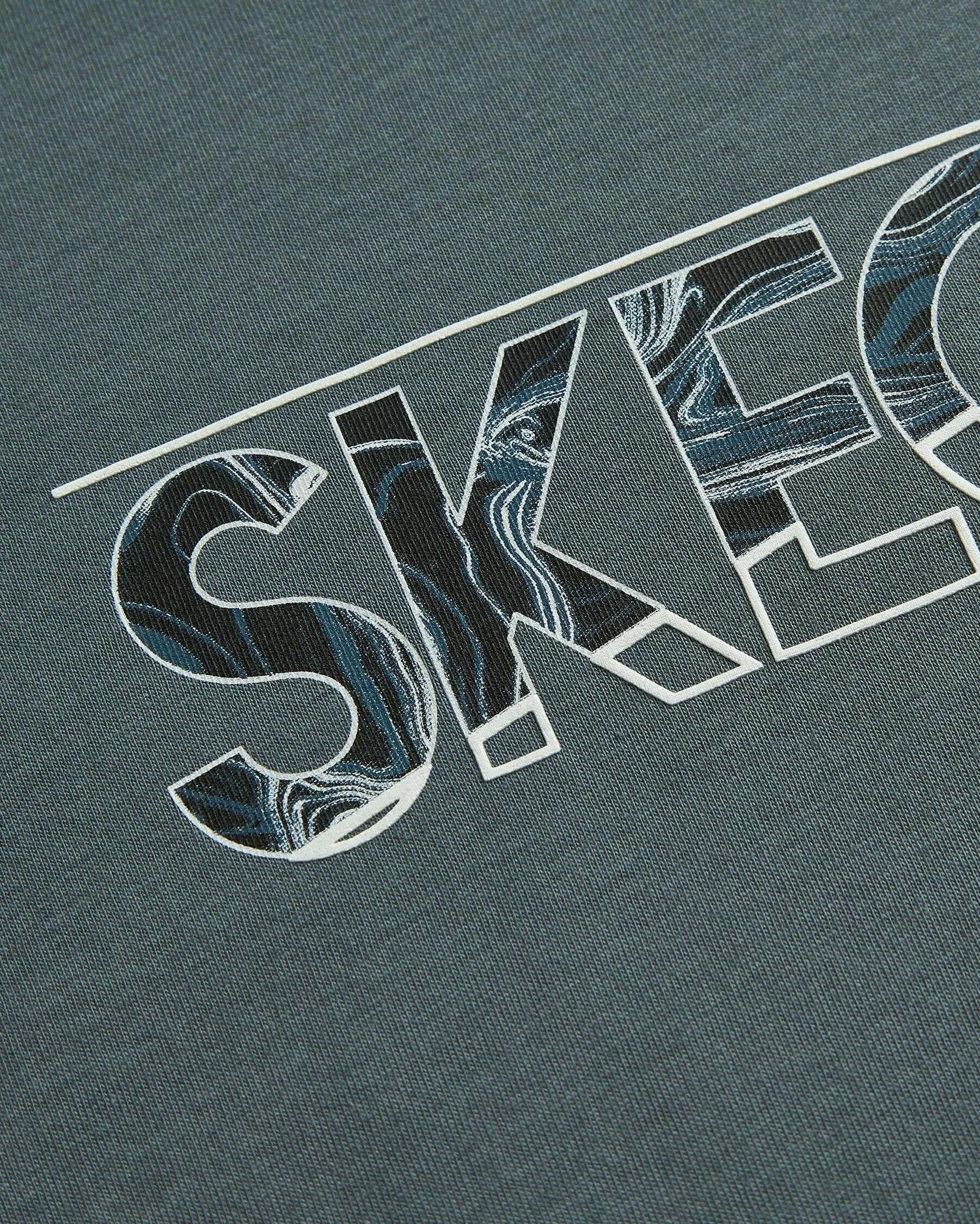 Skechers M Graphic Tee Light Weight Regular T-Shirt S242139-003 Erkek T-Shirt - Antrasit
