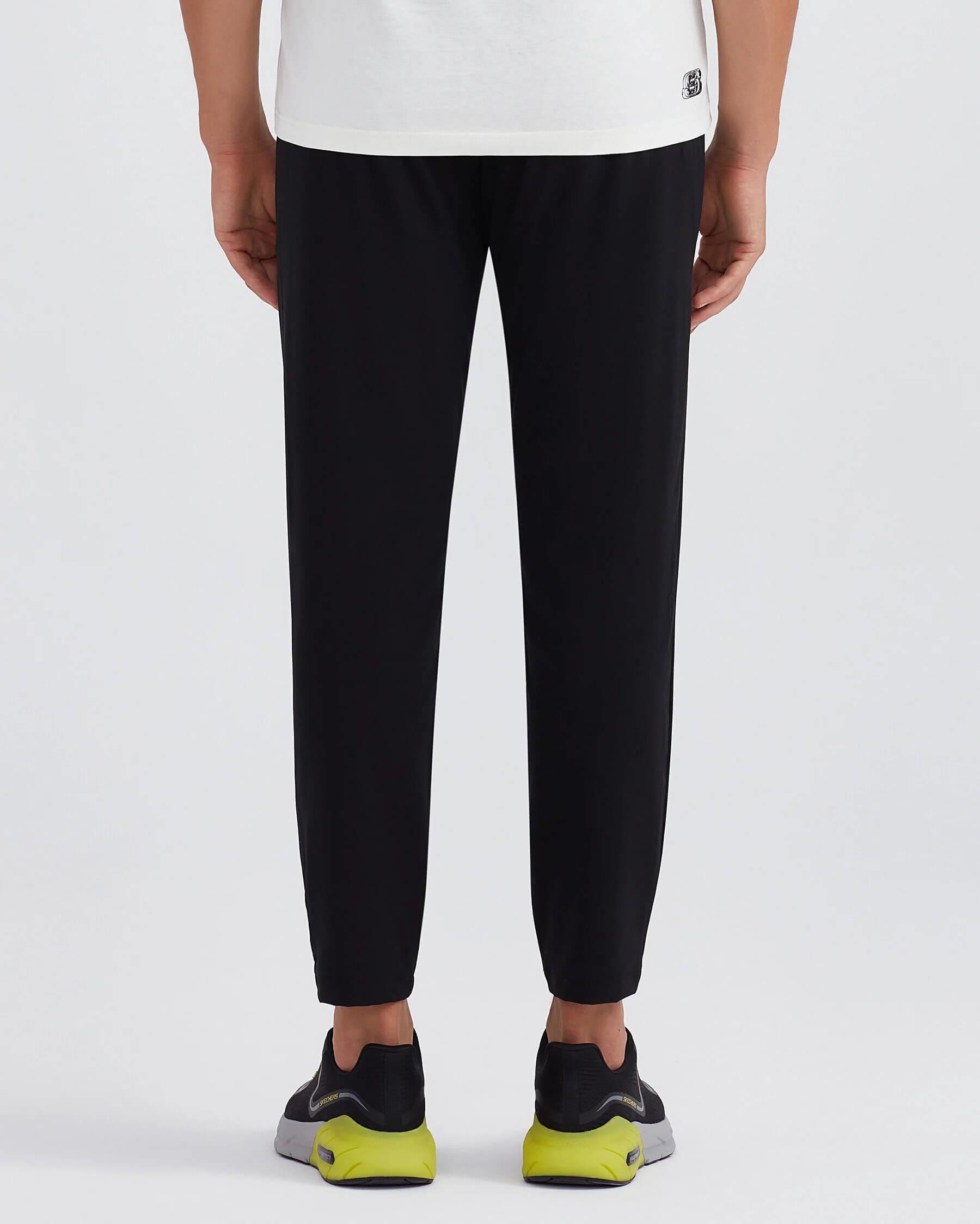 Skechers M Micro Collection Regular Woven Pant S222083-001 Erkek Spor Pantolon - Siyah