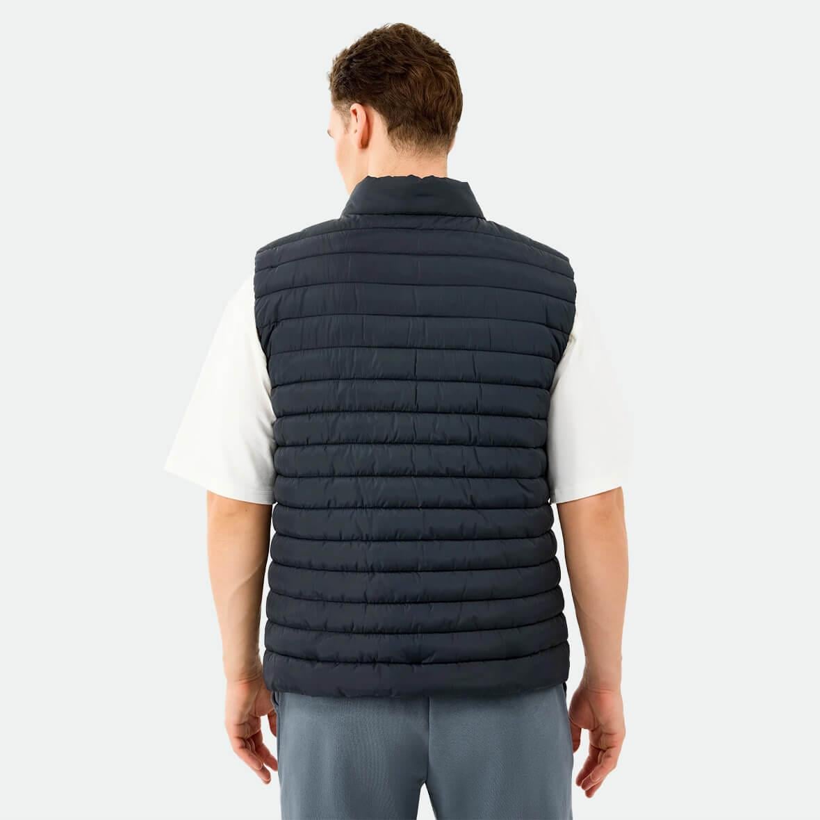 Skechers M Outerwear Polar Lining Padded Vest S242212-3817 Erkek Yelek - Siyah