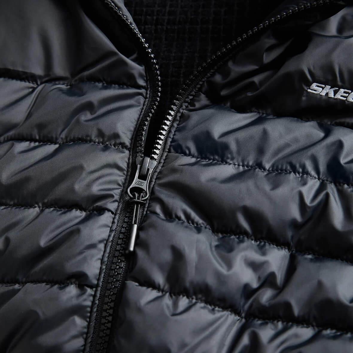 Skechers M Outerwear Polar Lining Padded Vest S242212-3817 Erkek Yelek - Siyah
