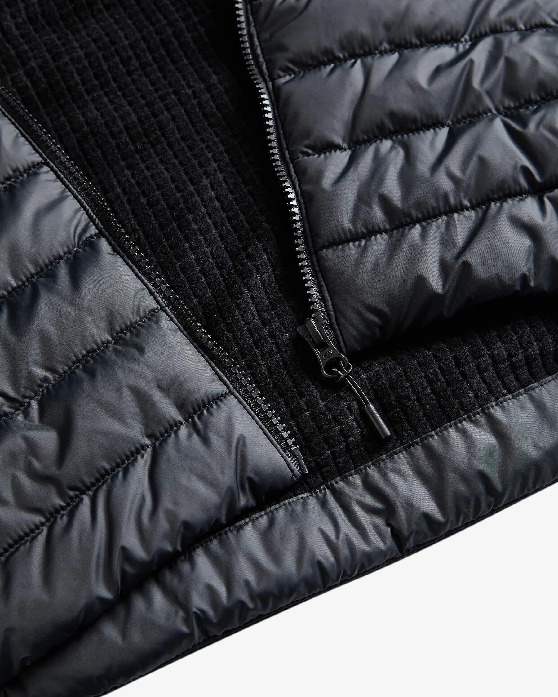 Skechers M Outerwear Polar Lining Padded Vest S242212-001 Erkek Yelek - Siyah