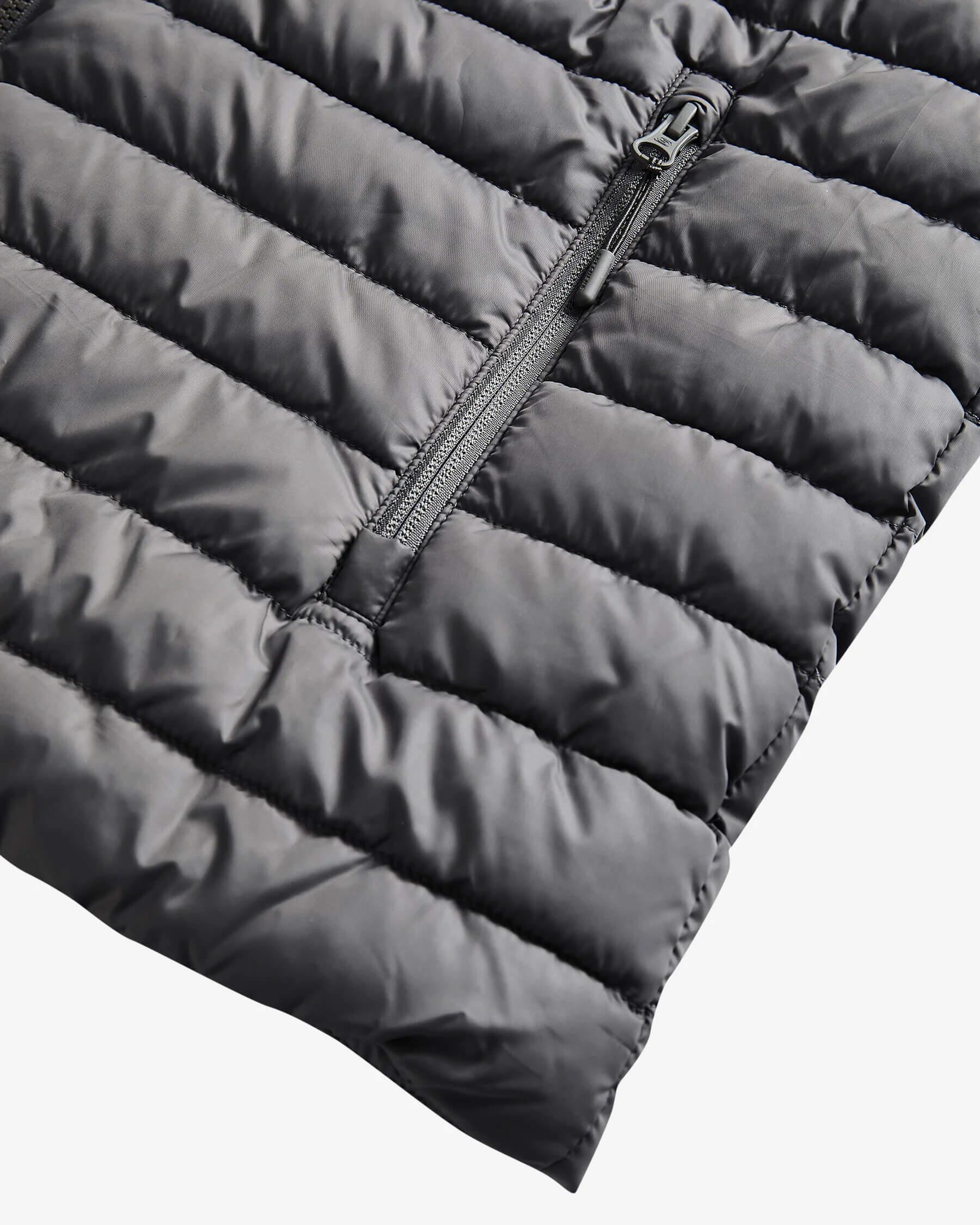 Skechers M Outerwear Polar Lining Padded Vest S242212-003 Erkek Yelek - Antrasit