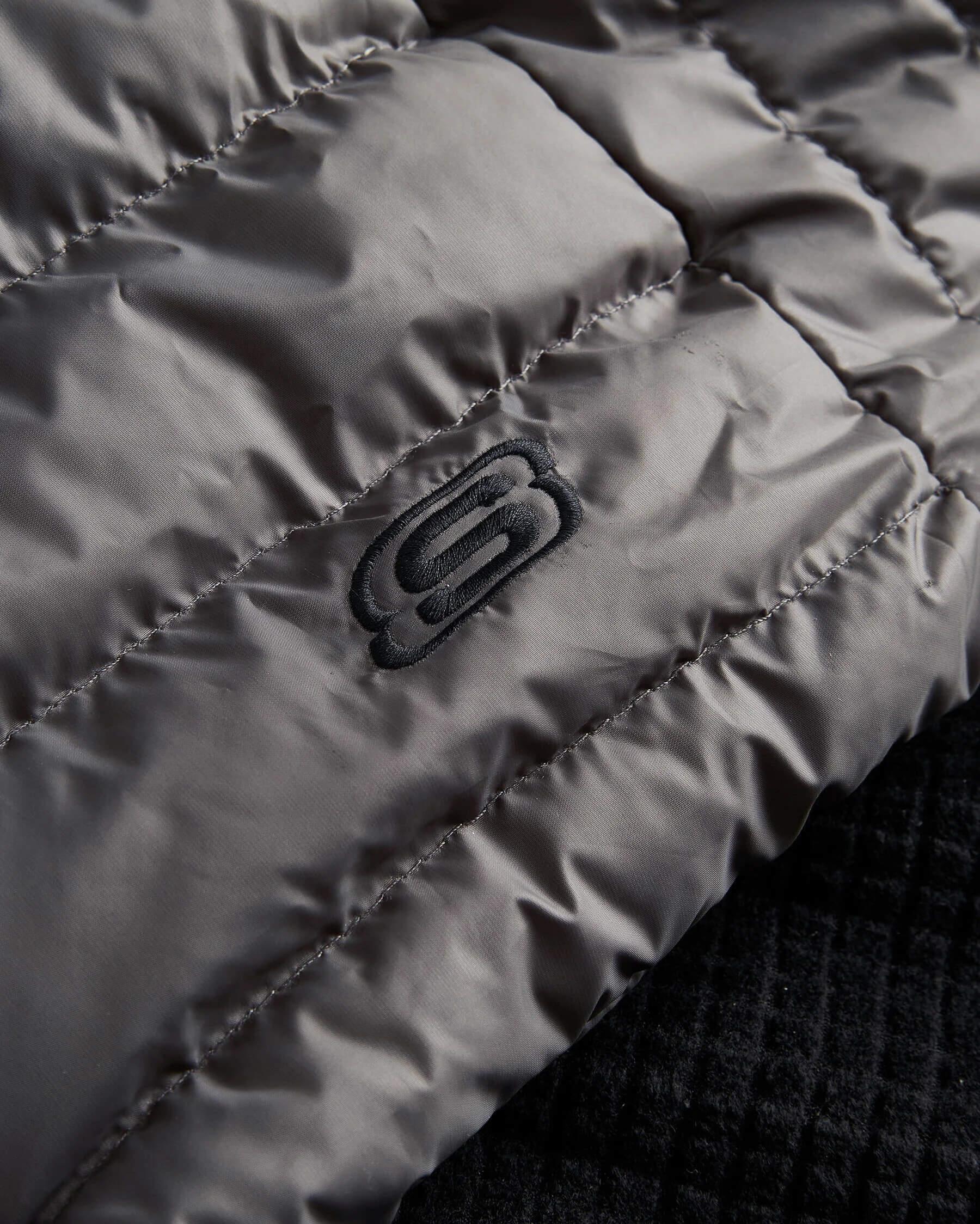 Skechers M Outwear Polar Lining Padded Jacket S242095-003 Kapüşonlu Erkek Mont - Antrasit
