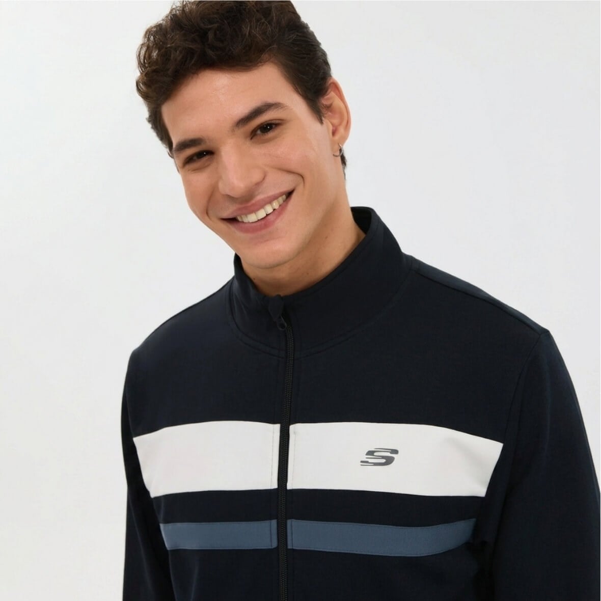 Skechers M Performance Coll. Track Suit S2610008-3817 Erkek Eşofman Takımı - Siyah
