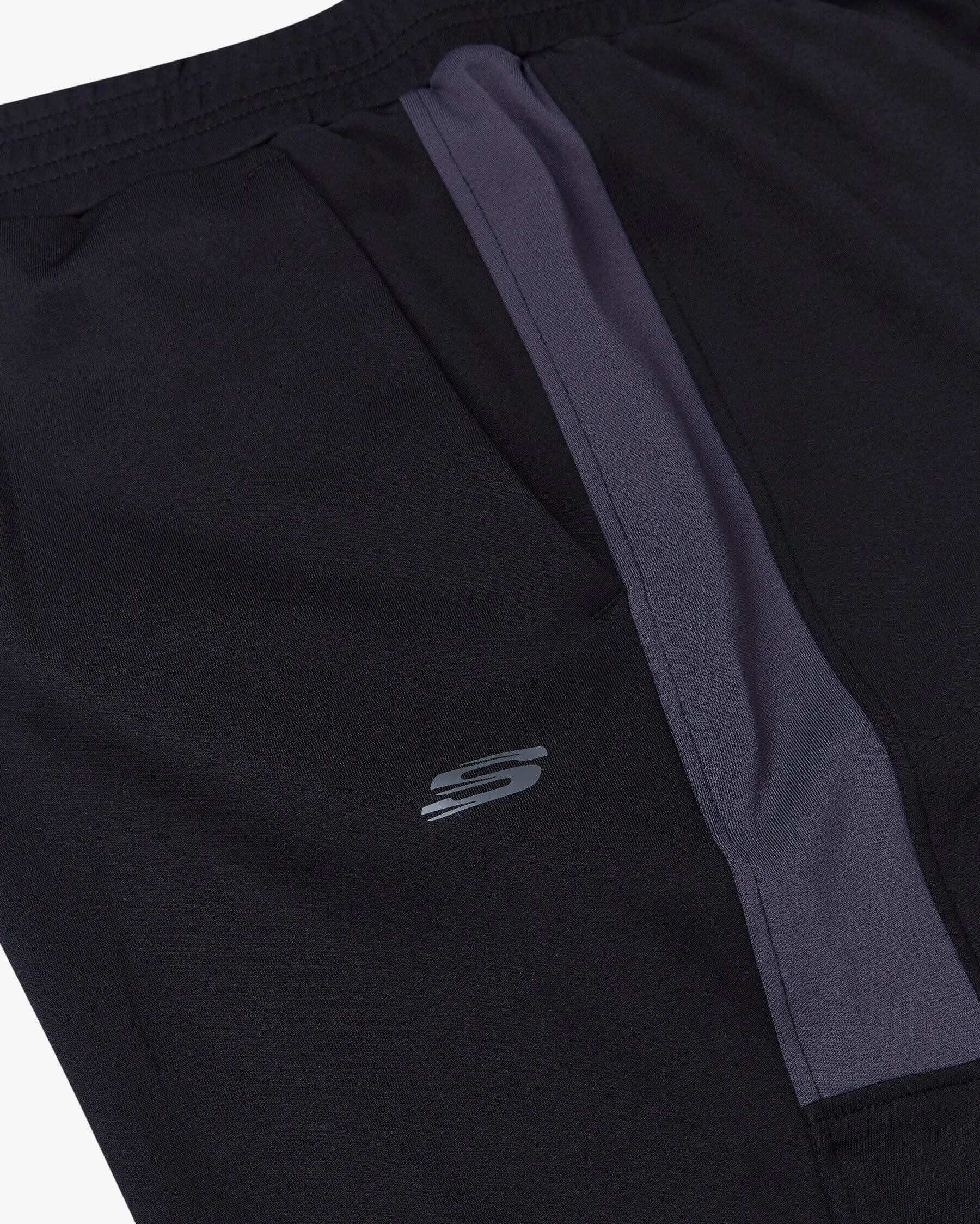 Skechers M Performance Collection Suit Track S212165-001 Erkek Eşofman Takım - Siyah
