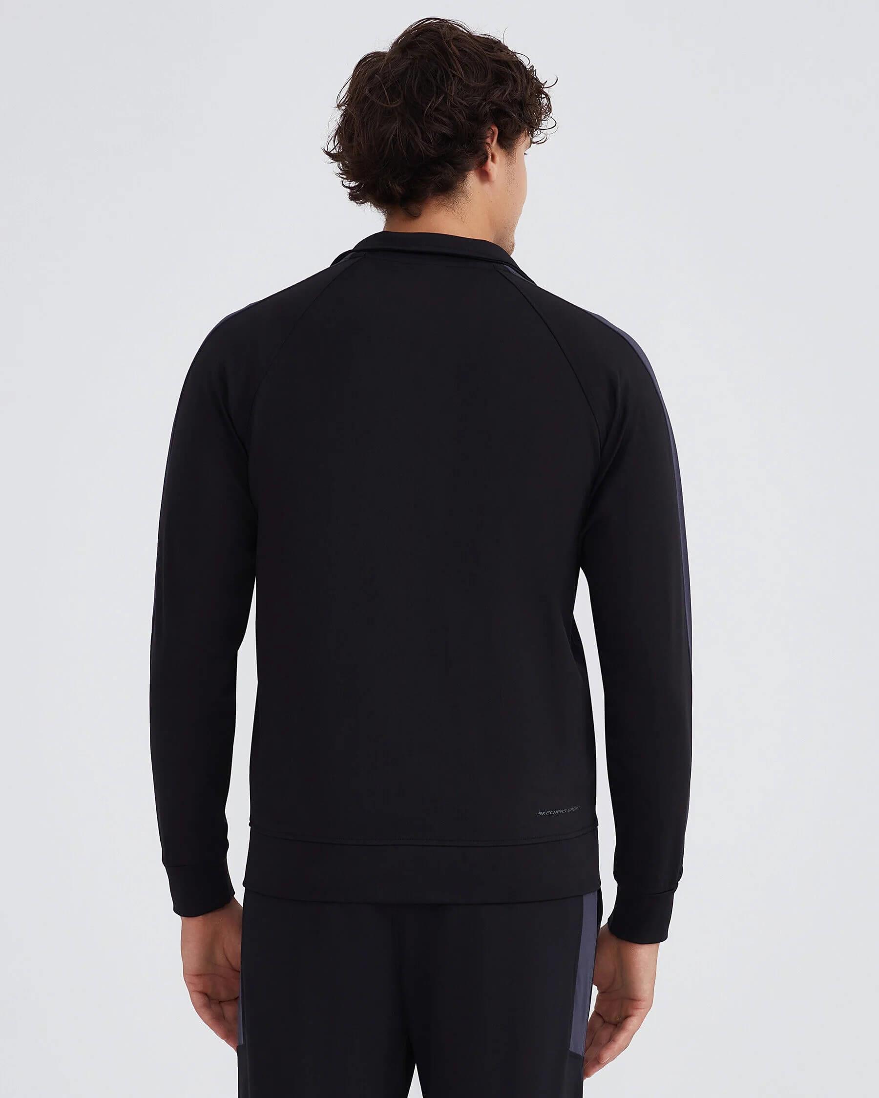 Skechers M Performance Collection Suit Track S212165-001 Erkek Eşofman Takım - Siyah