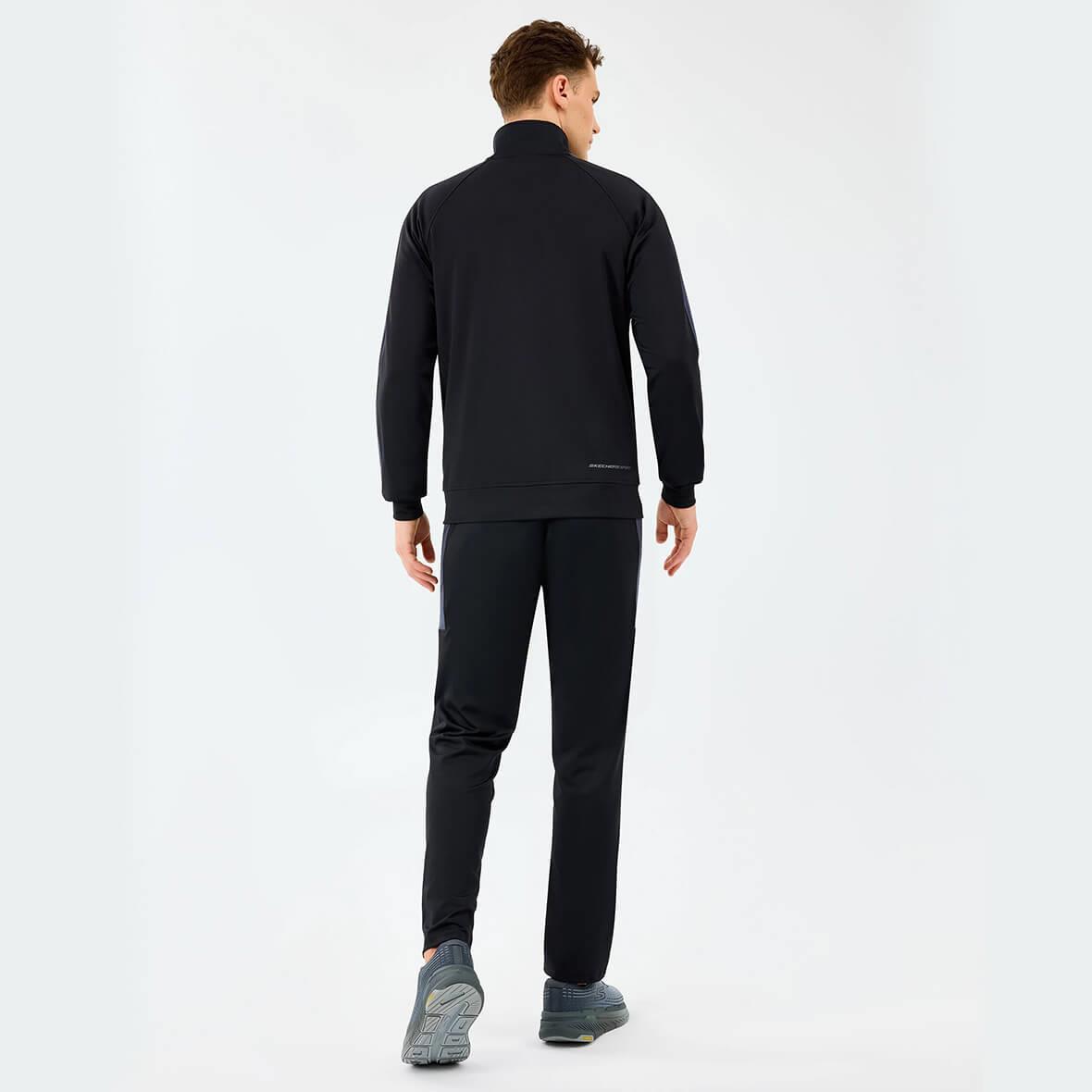 Skechers M Performance Track Suit S212165-3817 Erkek Eşofman Takımı - Siyah