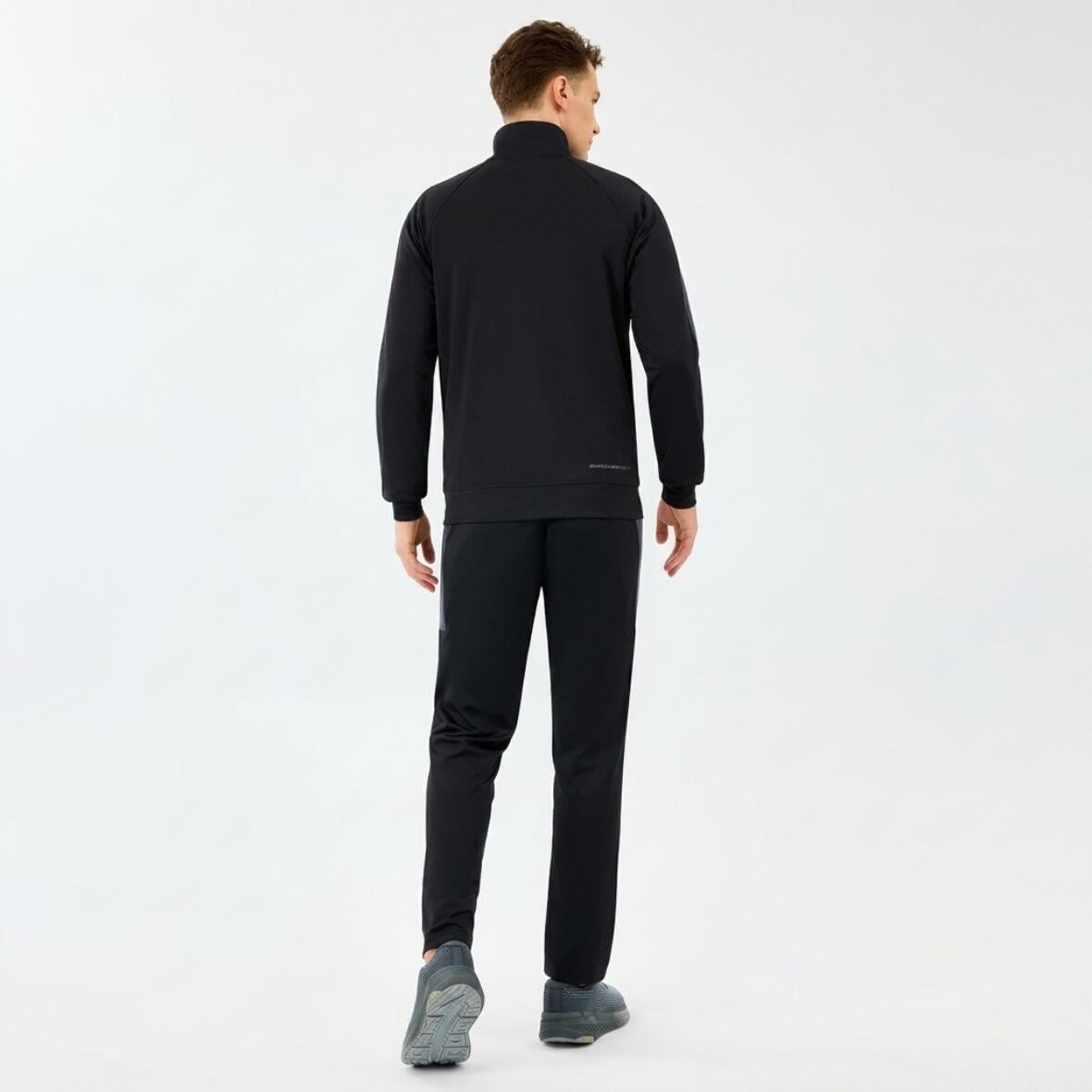 Skechers M Performance Track Suit S241211-3817 Erkek Eşofman Takımı - Siyah