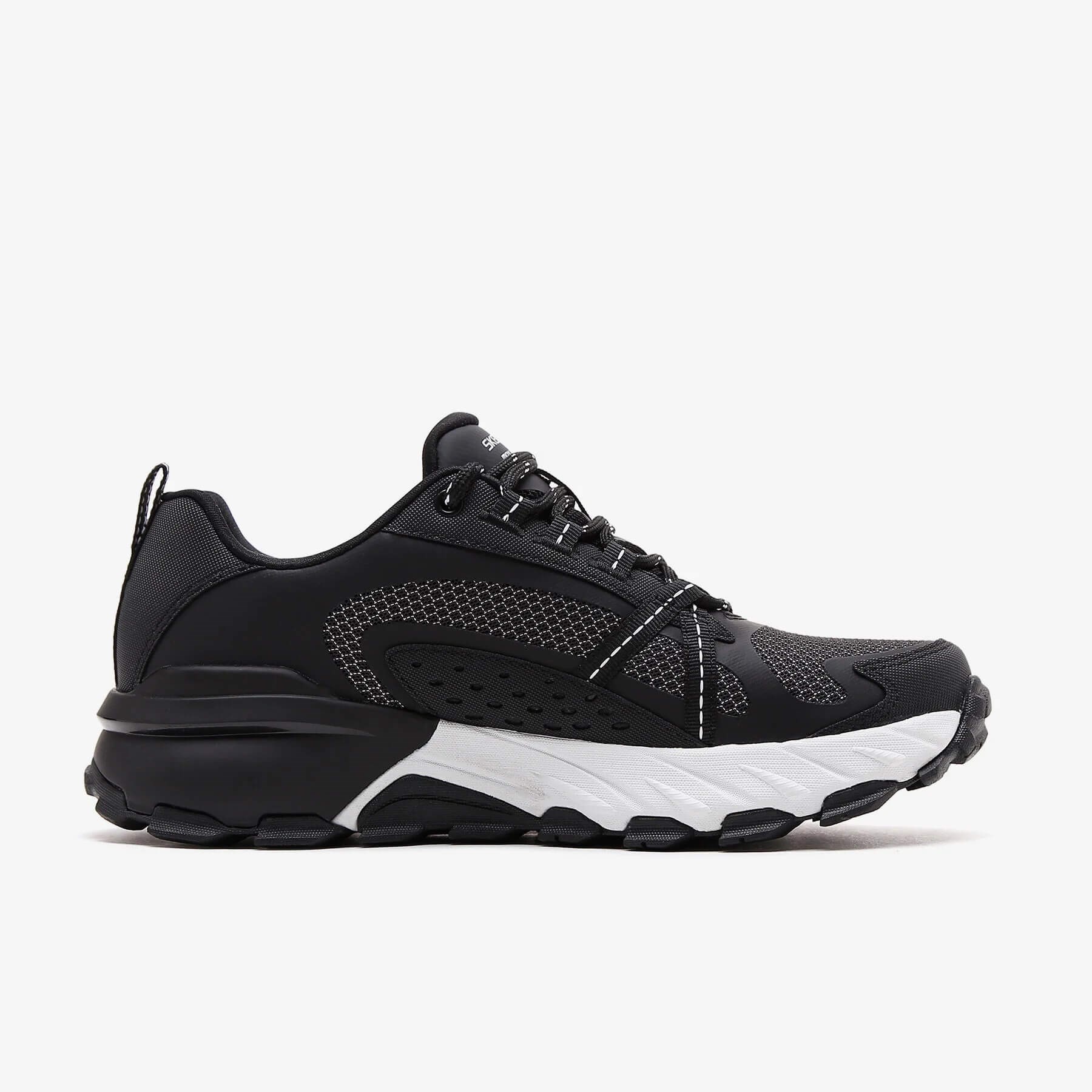 Skechers Max Protect 237303 BBK Erkek Outdoor Ayakkabı - Siyah / Gri