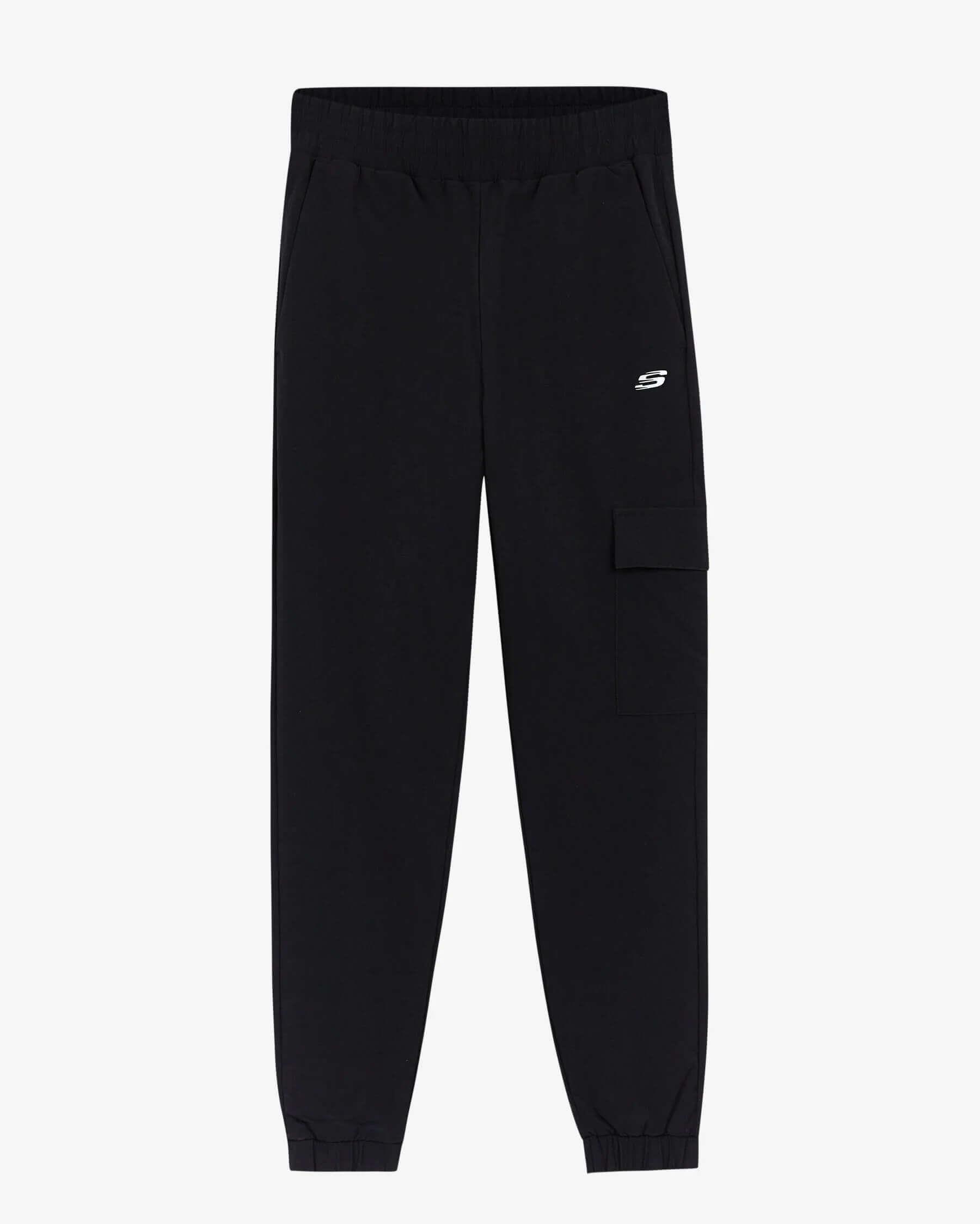Skechers Micro Collection M Jogger Woven Pant S222080-001 Erkek Eşofman Altı- Siyah