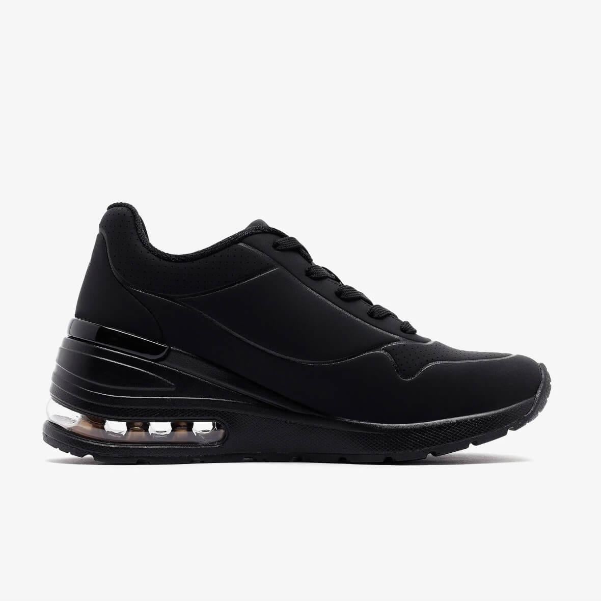 Skechers Million Air - Elevated Air 155401 BBK Kadın Sneaker - Siyah