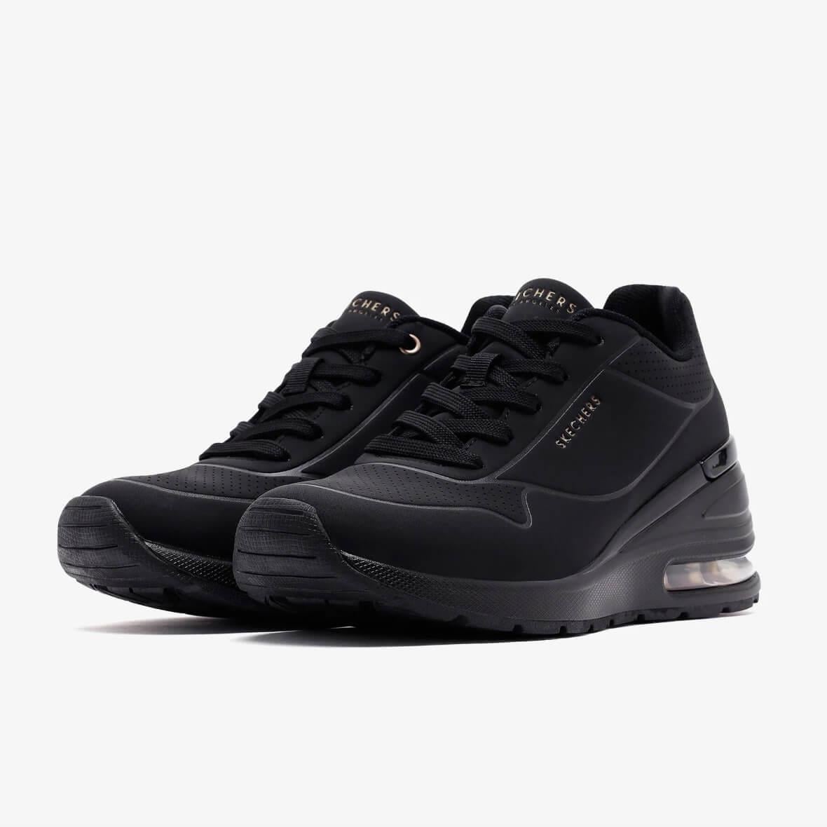 Skechers Million Air - Elevated Air 155401 BBK Kadın Sneaker - Siyah