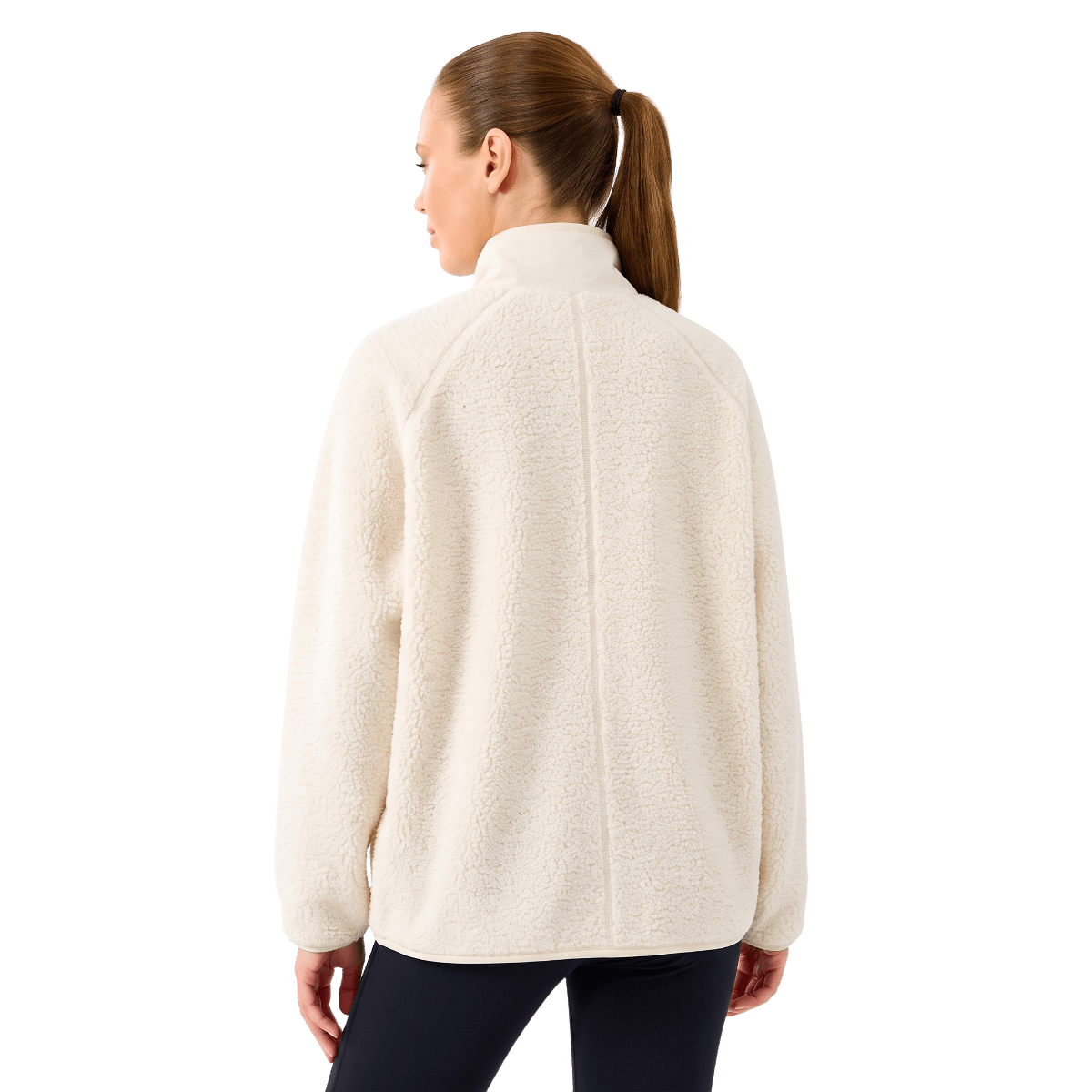 Skechers Skech Sherpa Fusion Pull Over Jacket S2520218-3855 Kadın Mont - Beyaz