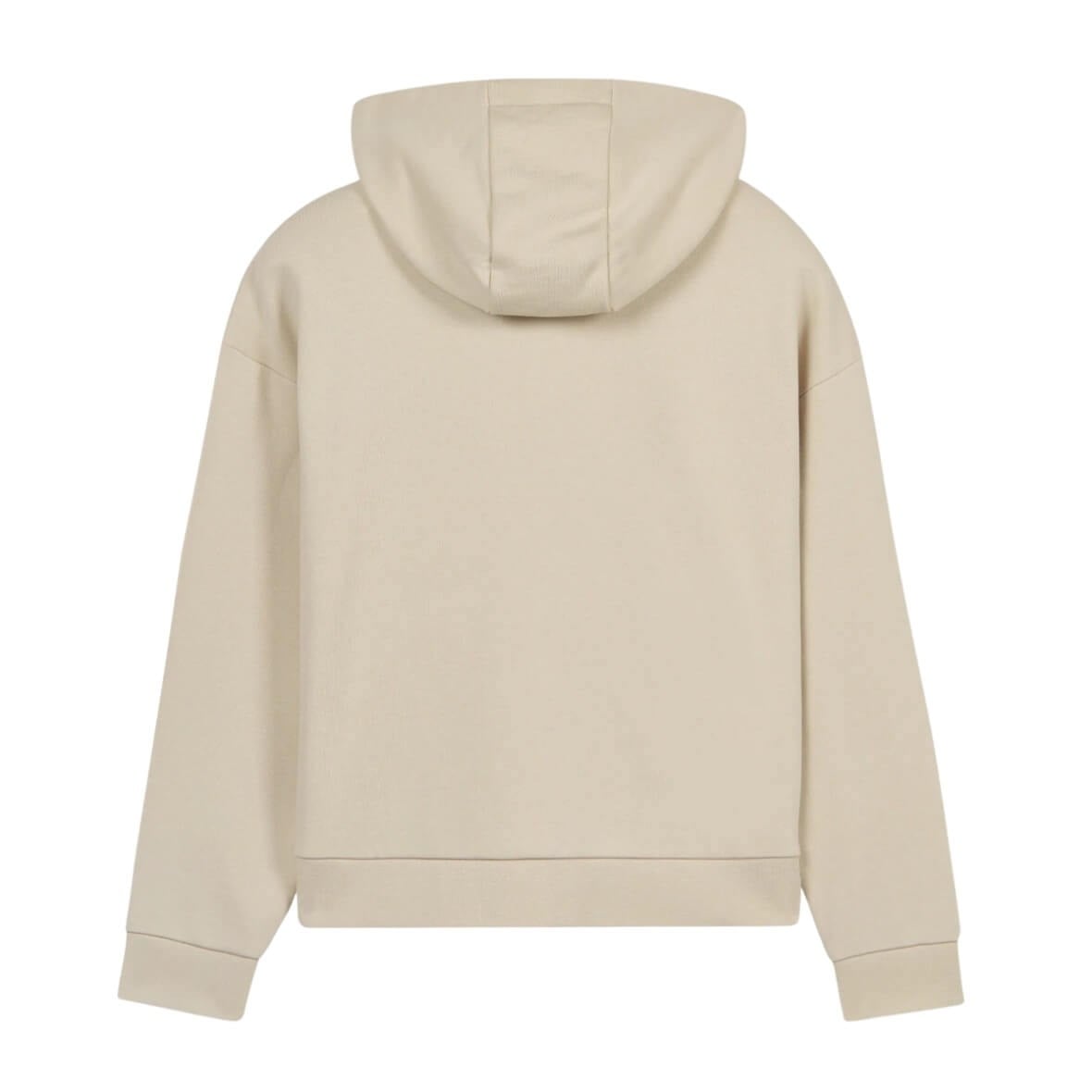Skechers Skech Sweats Essential Full Zip Sweatshirt S2610016-1457 Kapüşonlu Kadın Sweatshirt - Krem