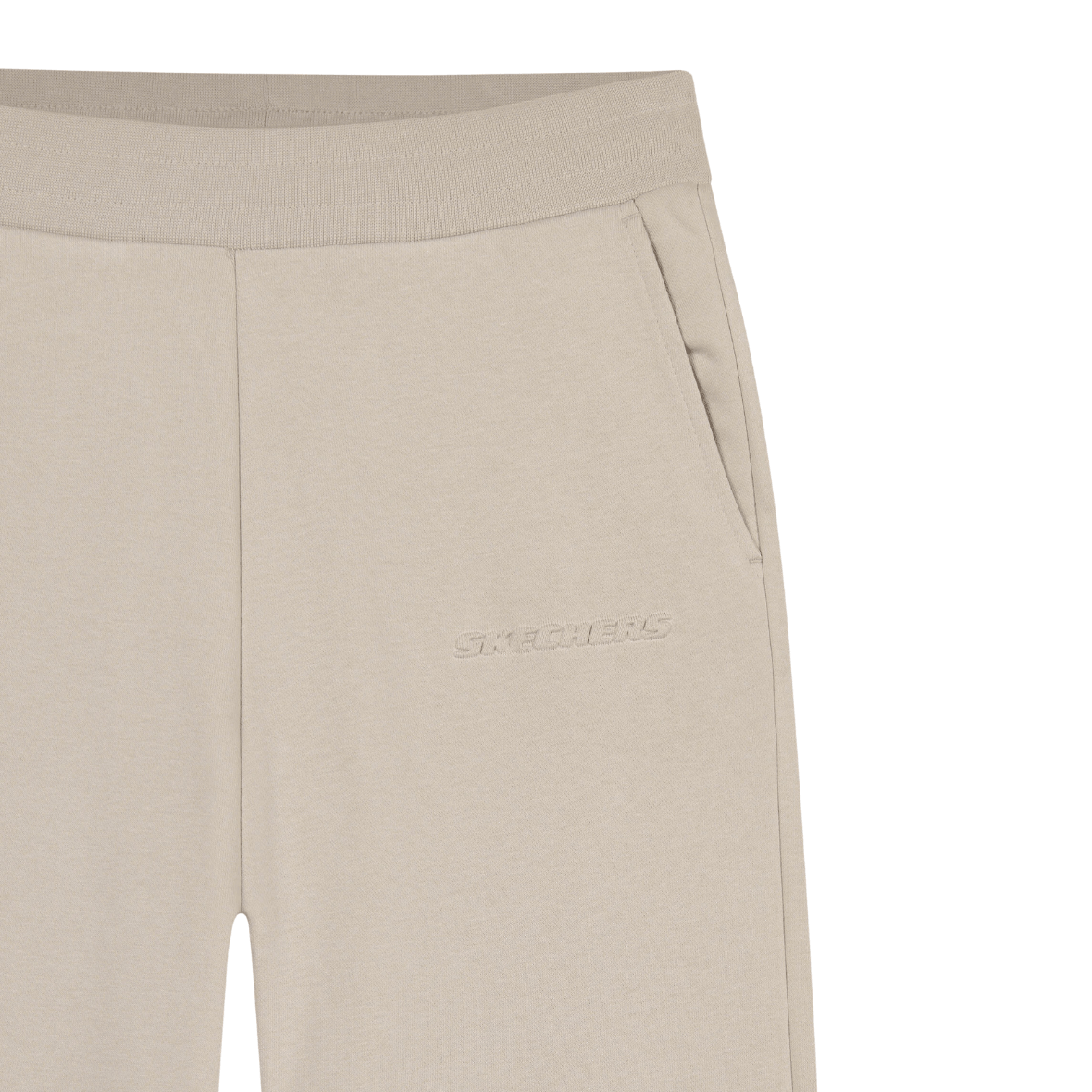 Skechers Skech Sweats Essential Wide Sweatpant S2610152-1457 Kadın Eşofman Altı - Krem