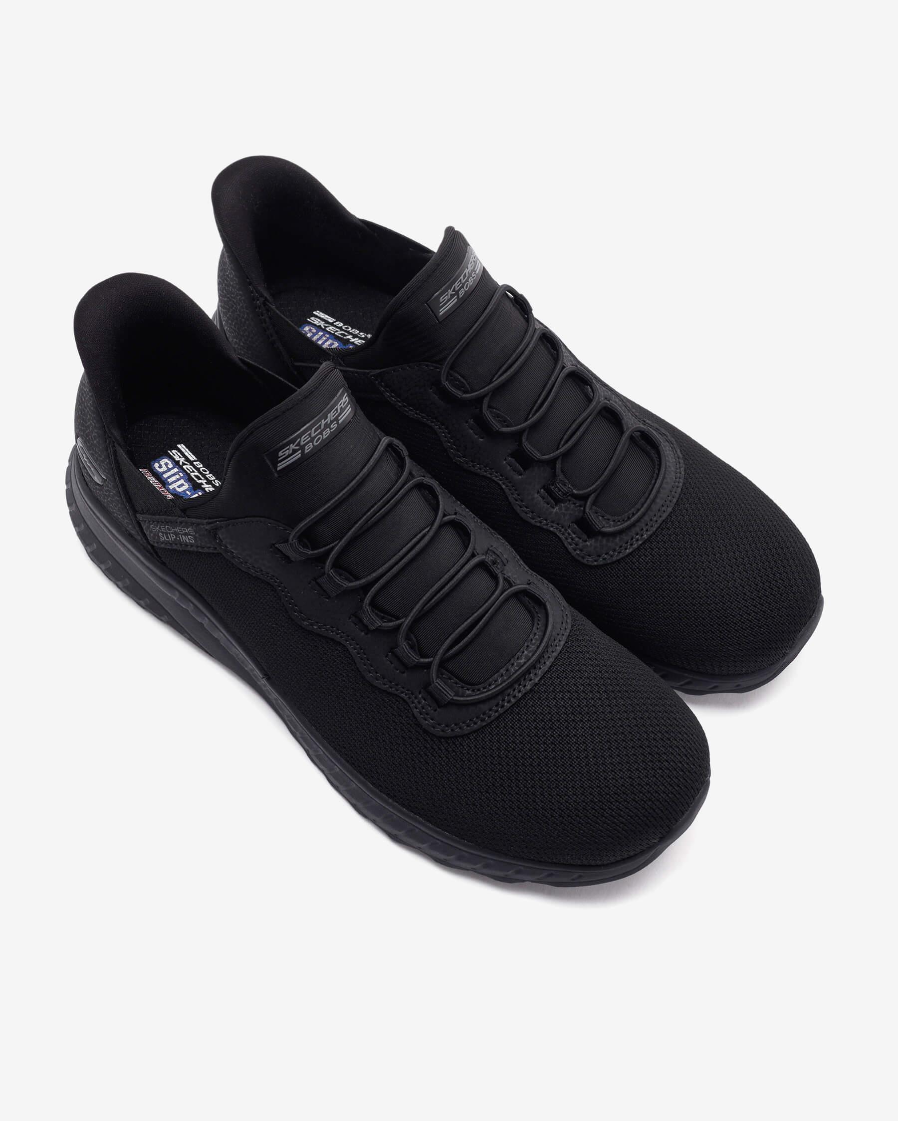 Skechers Slip-ins Bobs Squad Chaos 117500 BBK Kadın Sneaker - Siyah