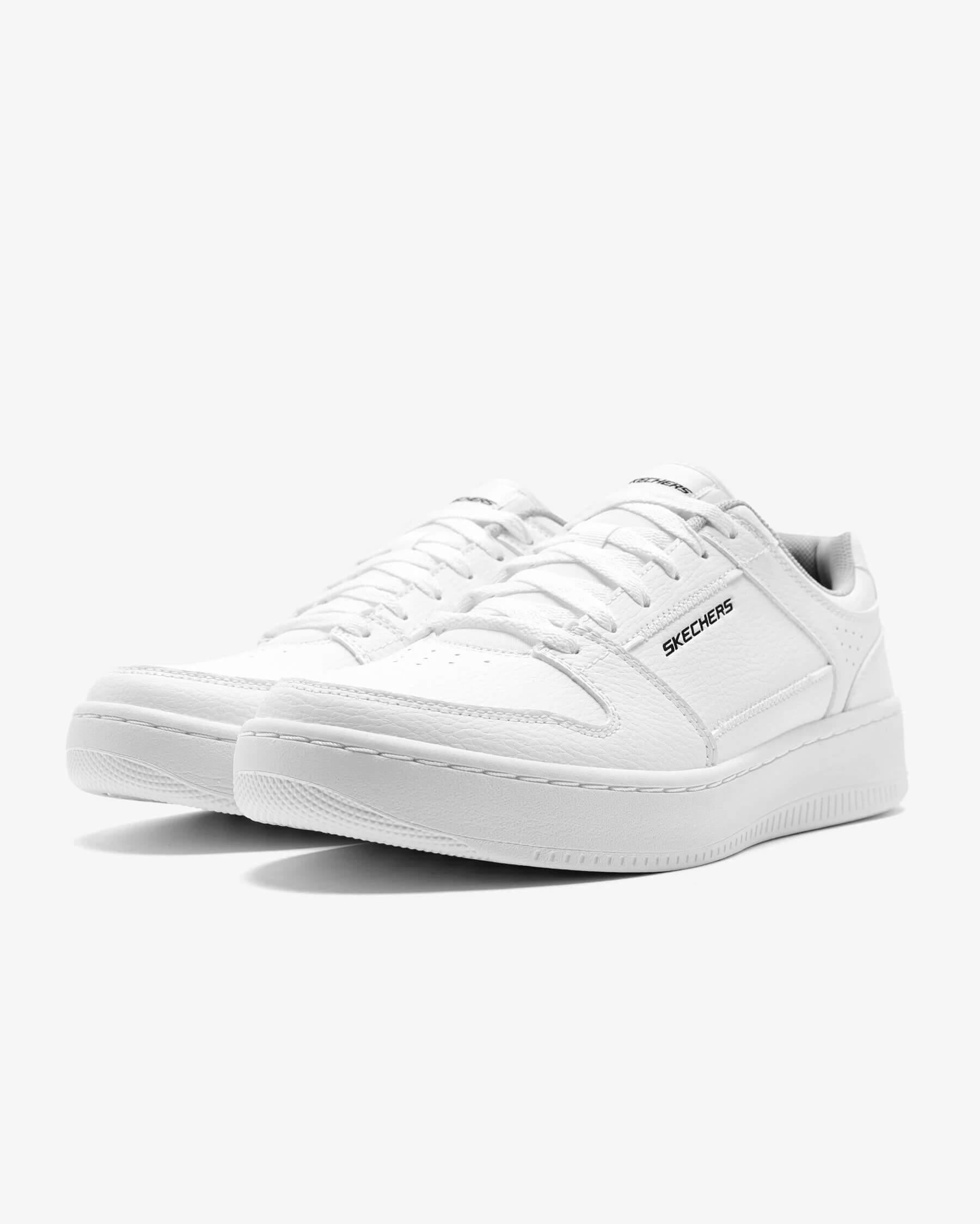 Skechers Sport Court 92 - Vistaway 232478 WHT Erkek Sneaker - Beyaz