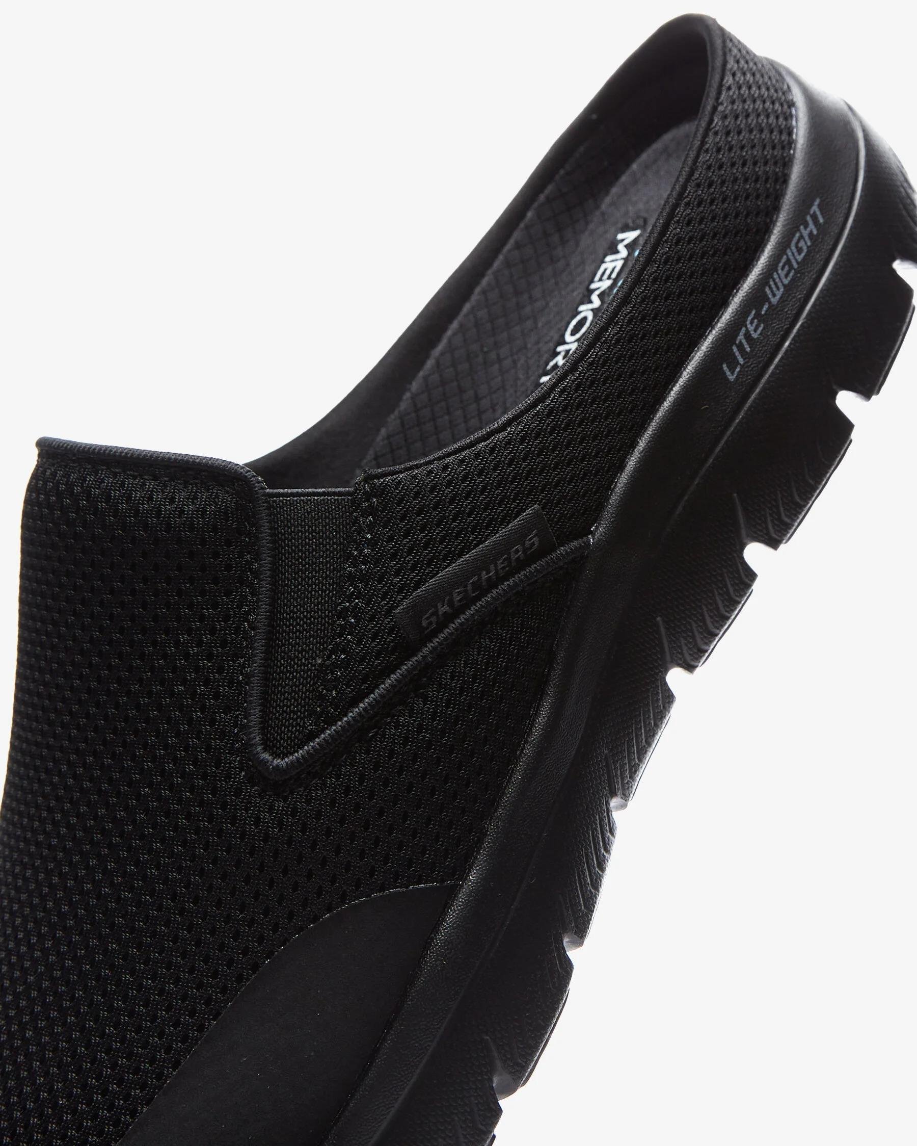 Skechers Summits 232296TK BBK Erkek Terlik - Siyah