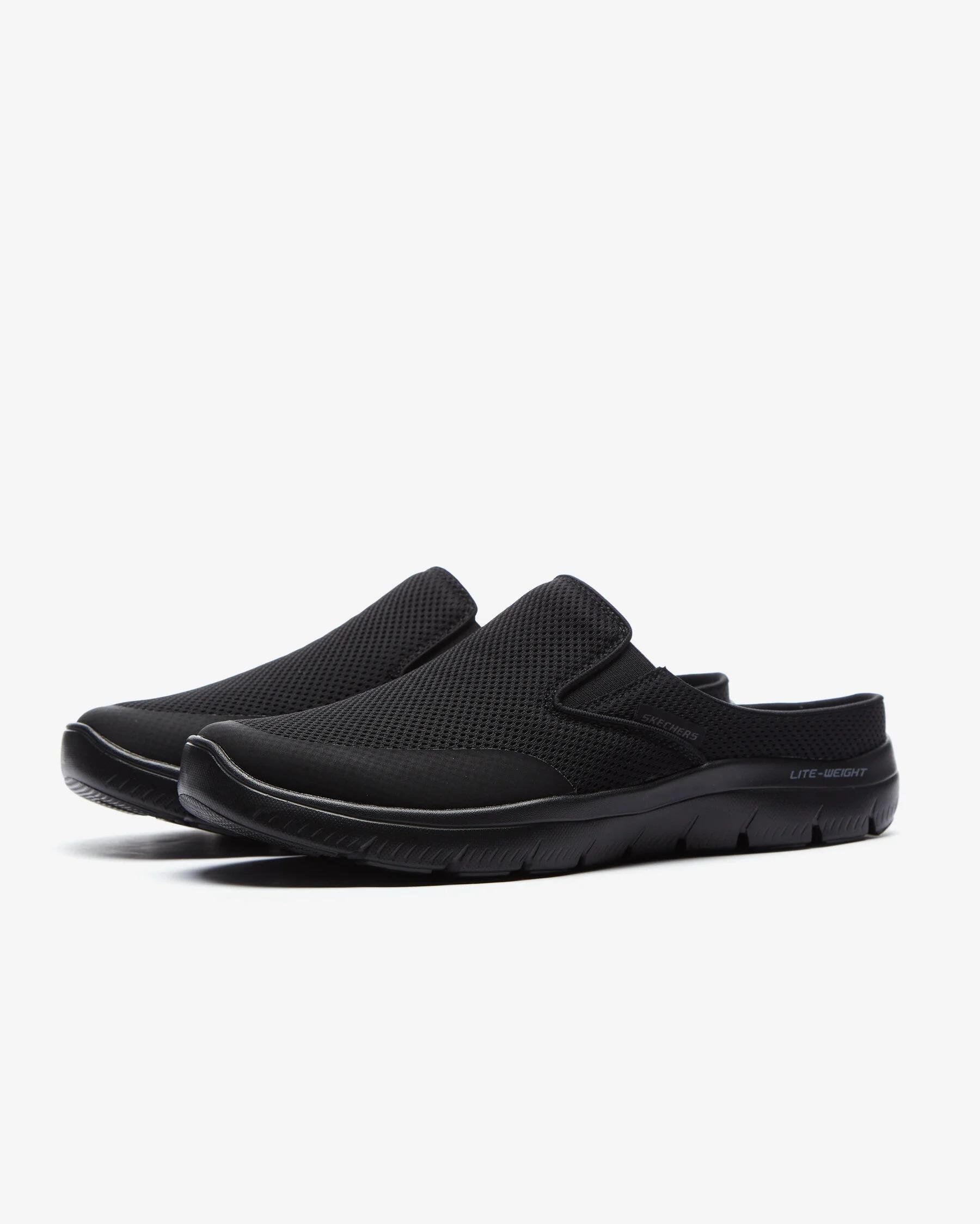 Skechers Summits 232296TK BBK Erkek Terlik - Siyah