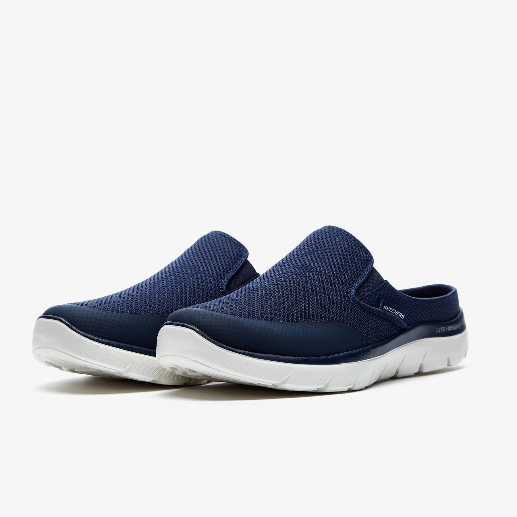 Skechers Summits 232296TK NVY Erkek Terlik - Lacivert