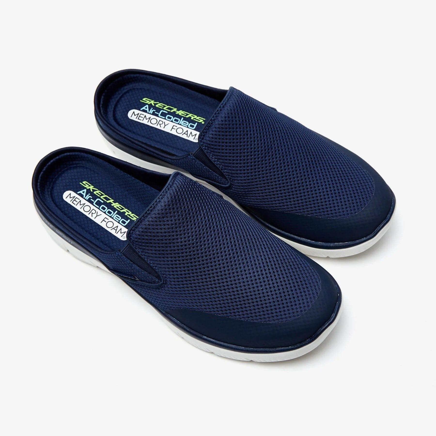 Skechers Summits 232296TK NVY Erkek Terlik - Lacivert